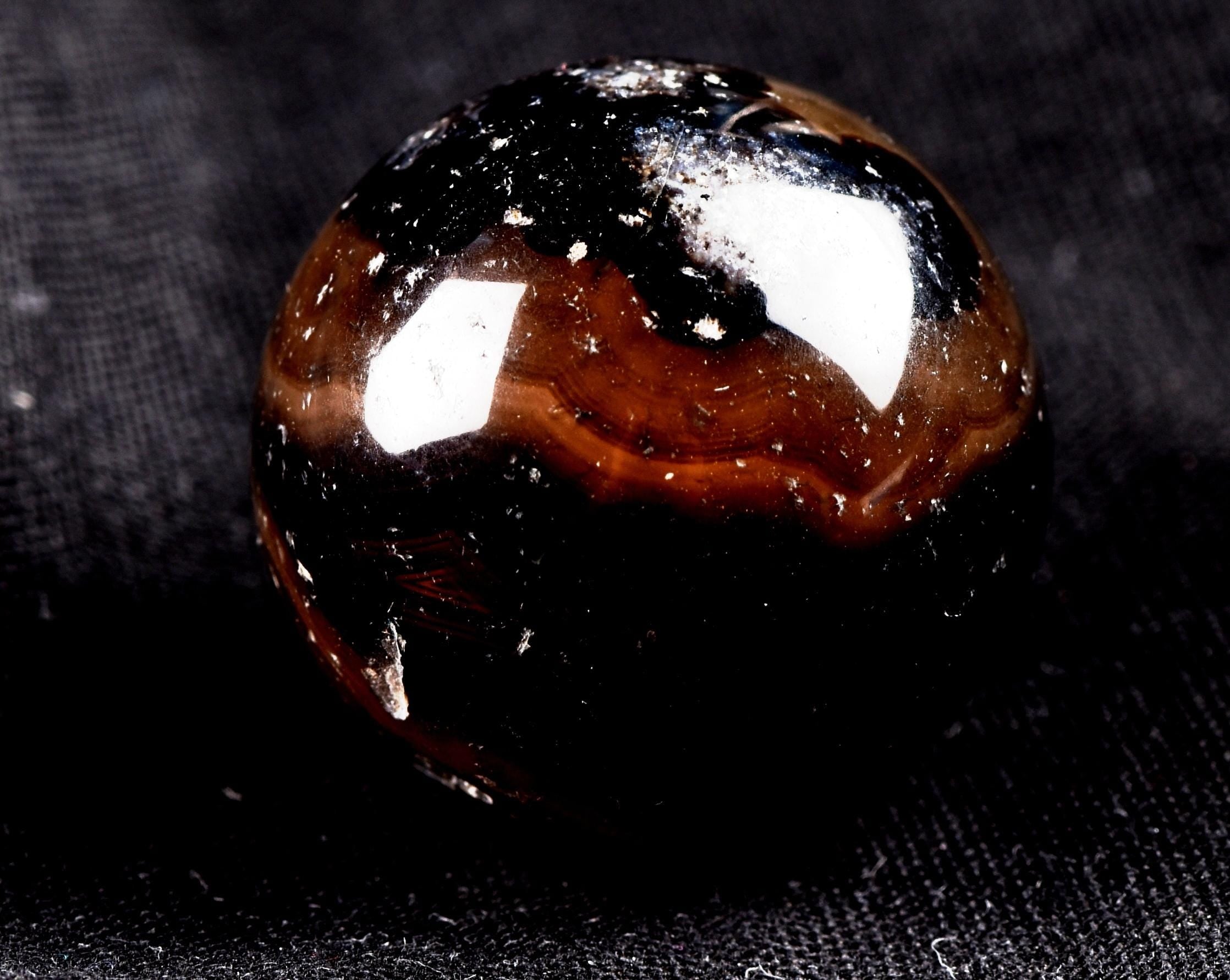 Rare Mystic Sulemani ''evil eye'' sphere  bhaisajyaguru soloman stone shaman protection #7348