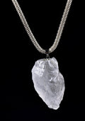 Satyaloka  crystal pendant high frequency synergy 12 crystal  ''sat-chit -ananda''  #7253