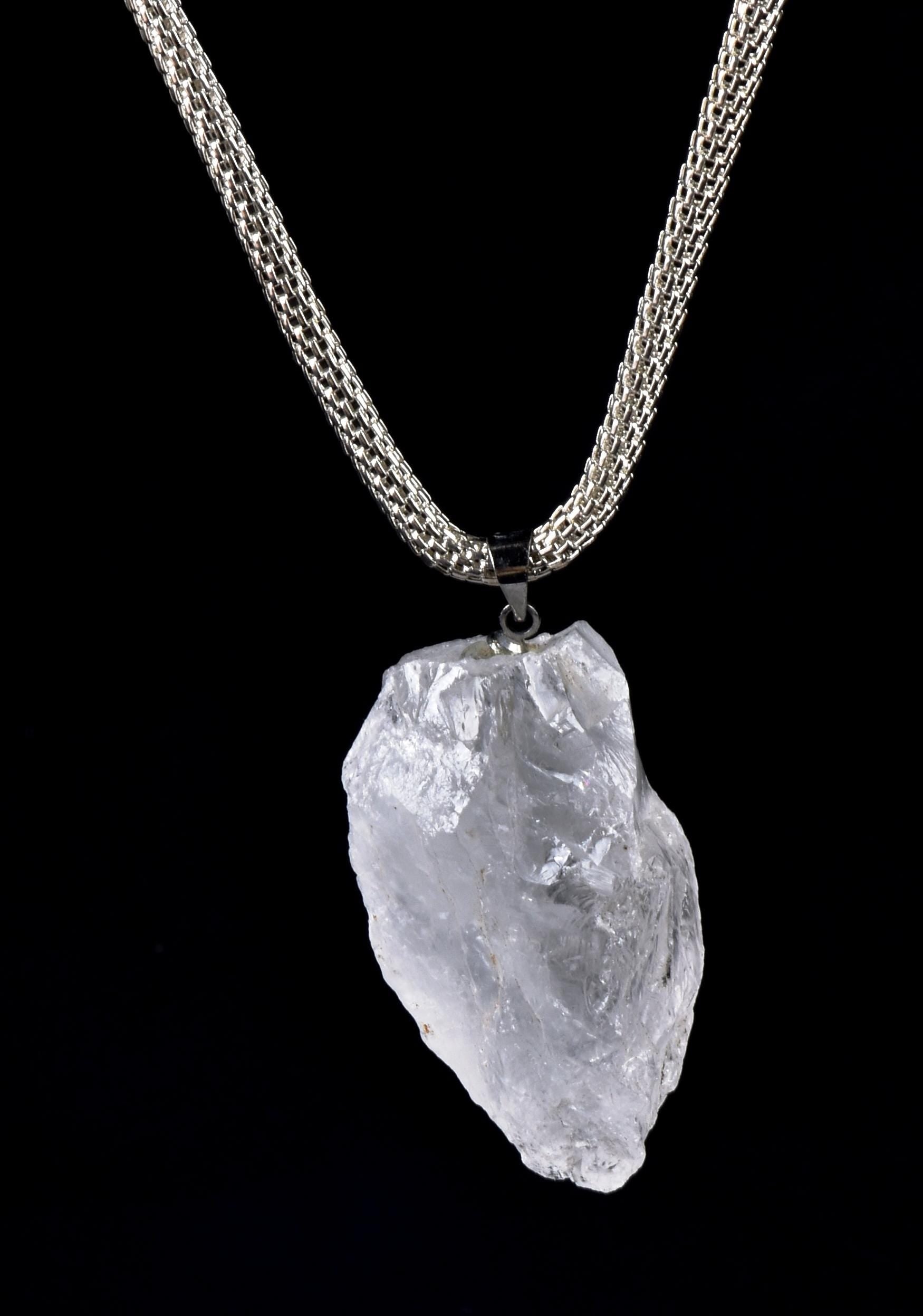 Satyaloka  crystal pendant high frequency synergy 12 crystal  ''sat-chit -ananda''  #7253