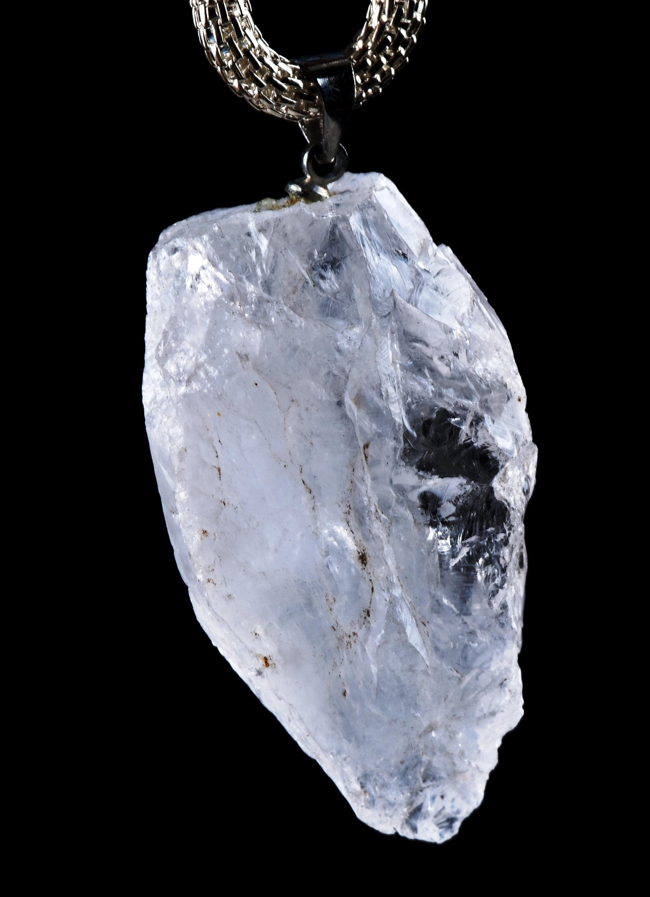 Satyaloka  crystal pendant high frequency synergy 12 crystal  ''sat-chit -ananda''  #7253