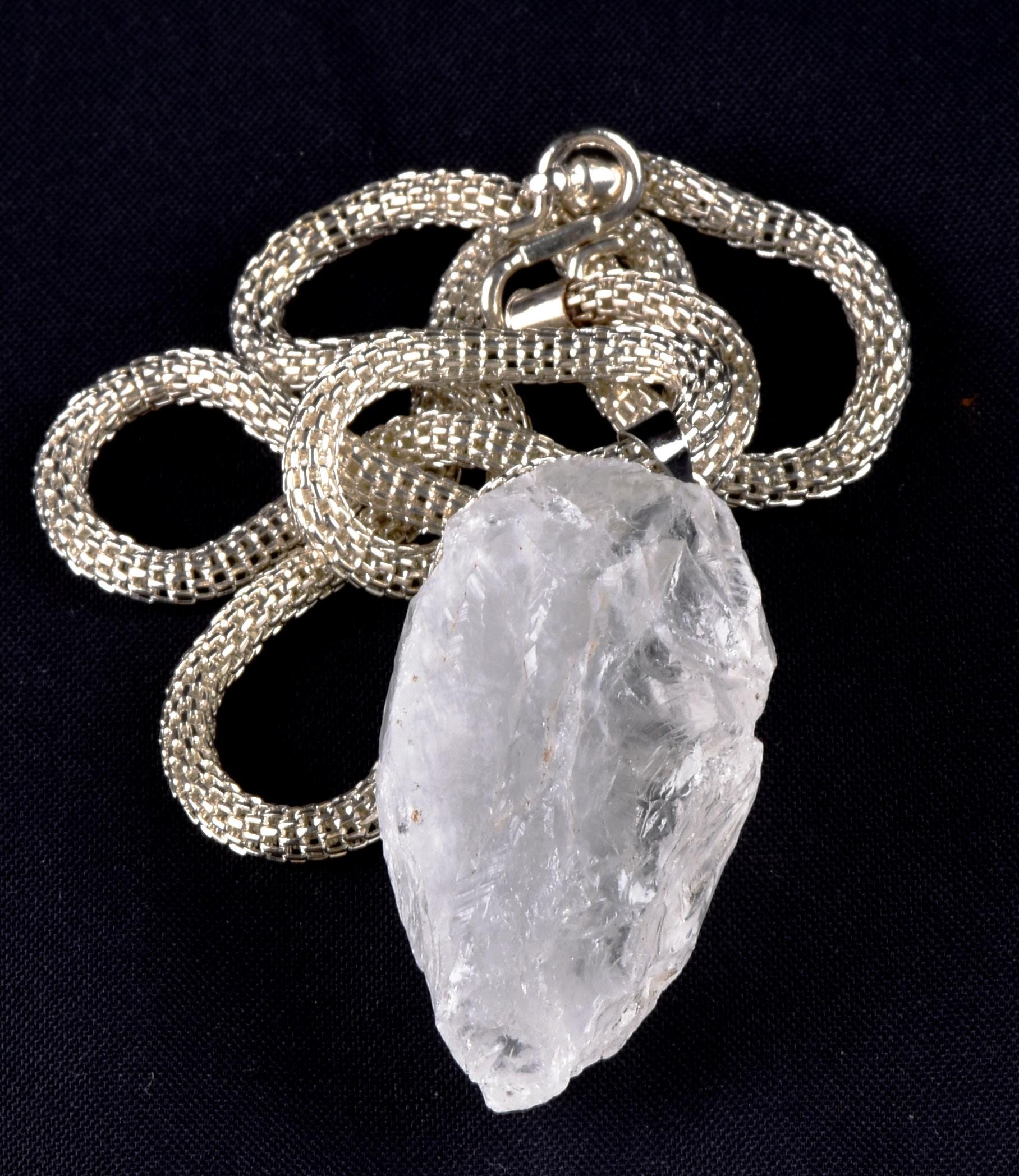 Satyaloka  crystal pendant high frequency synergy 12 crystal  ''sat-chit -ananda''  #7253