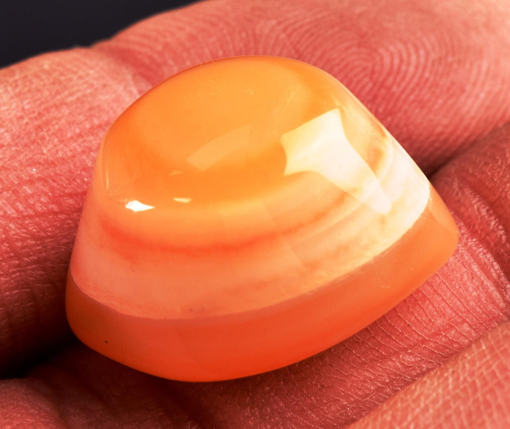 Rare Mystic Sulemani  pink Carnelian natural  ''evil eye'' # 7273