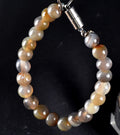 old rare Mystic Sulemani  bhaisajyaguru soloman bead necklace  shaman protection reach patina  # 6922