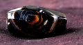 Mystic old  Sulemani  stone/dzi bead / bhaisajyaguru  shaman protection reach patina  #7389