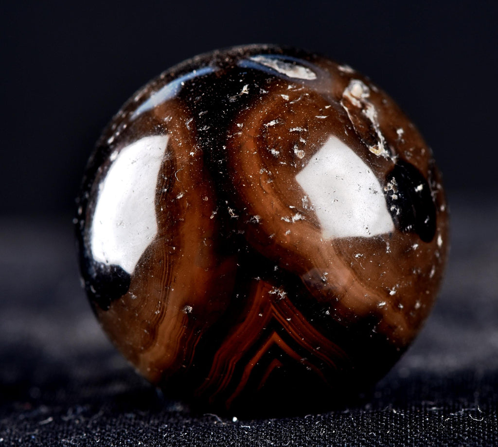 Rare Mystic Sulemani ''evil eye'' sphere  bhaisajyaguru soloman stone shaman protection #7348