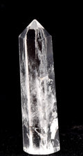 Himalayan wisdom quartz  6 sided   devic mirror obelisk wand   7378