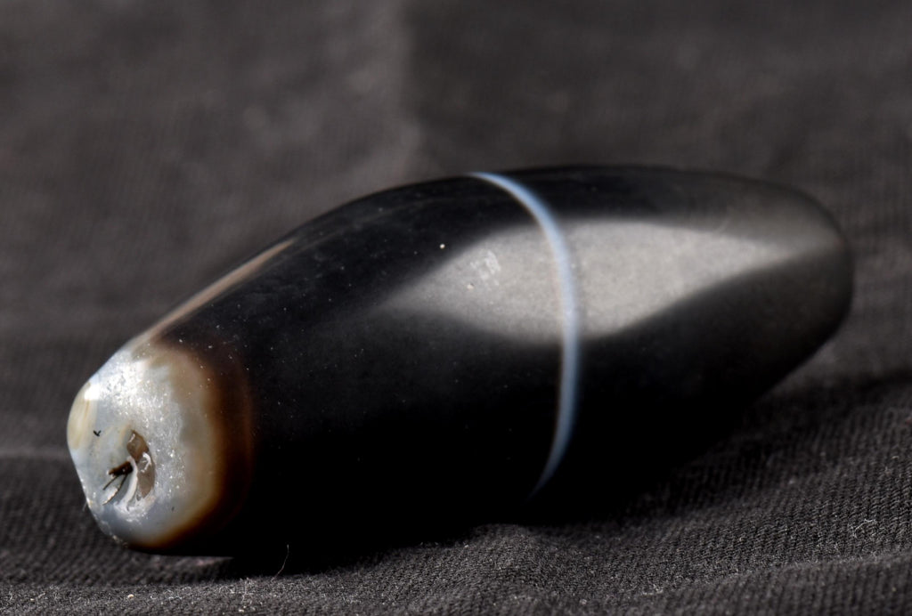 Mystic old  Sulemani  stone/dzi bead / bhaisajyaguru  shaman protection reach patina #7402