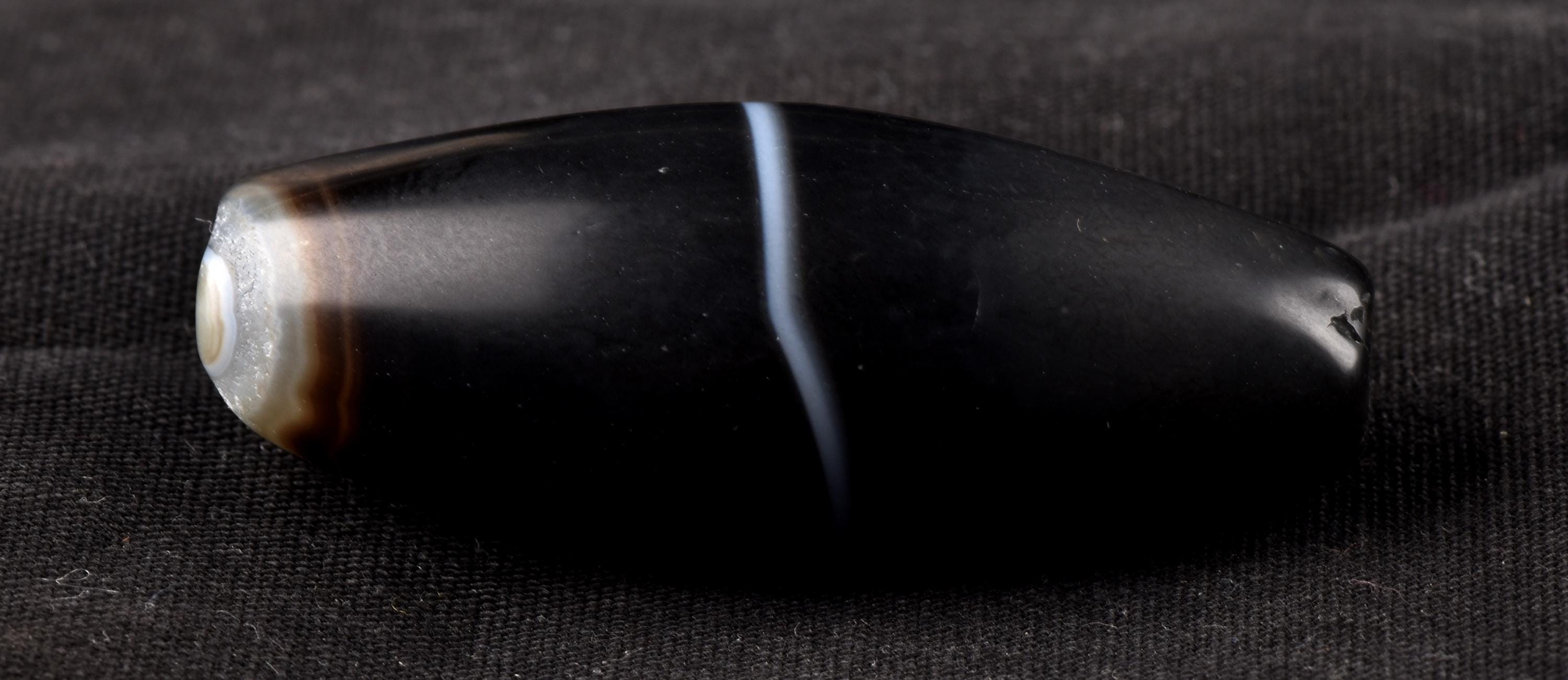 Mystic old  Sulemani  stone/dzi bead / bhaisajyaguru  shaman protection reach patina #7402