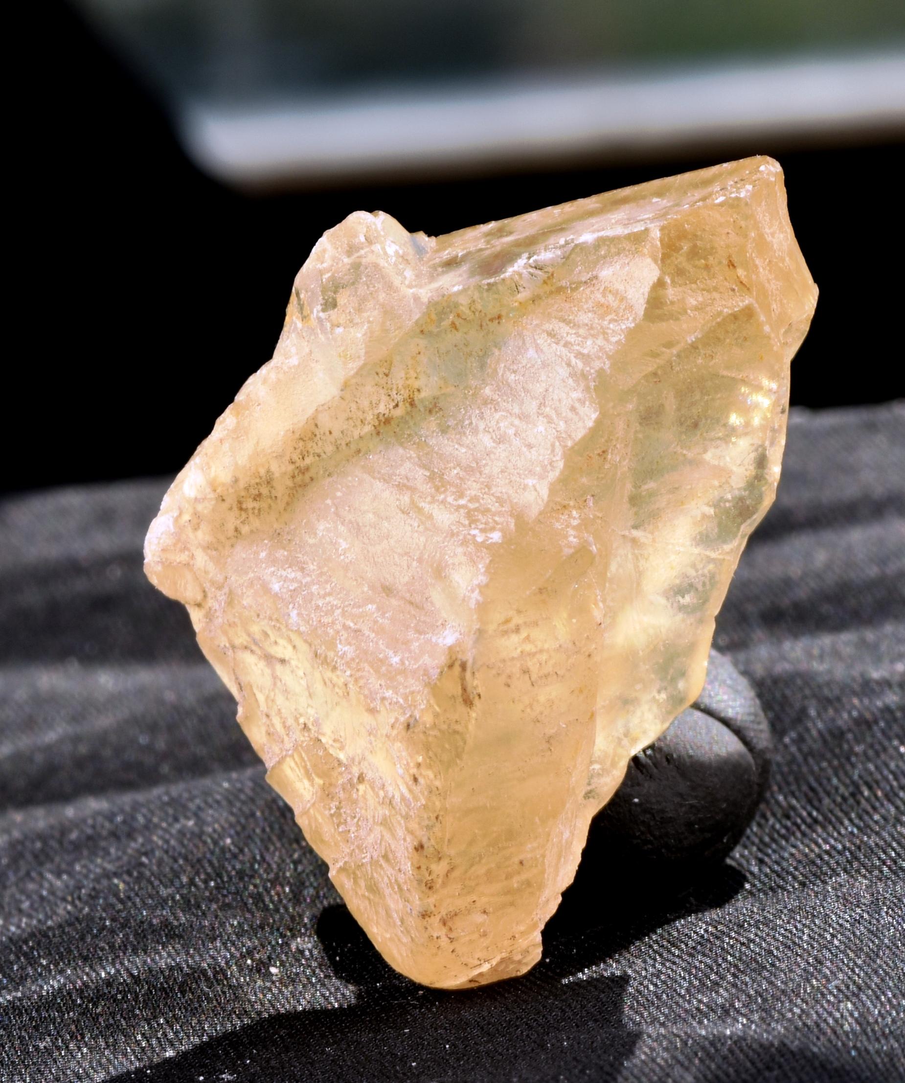Calcite Natural  protecting, grounding and centering rough  stone   7408