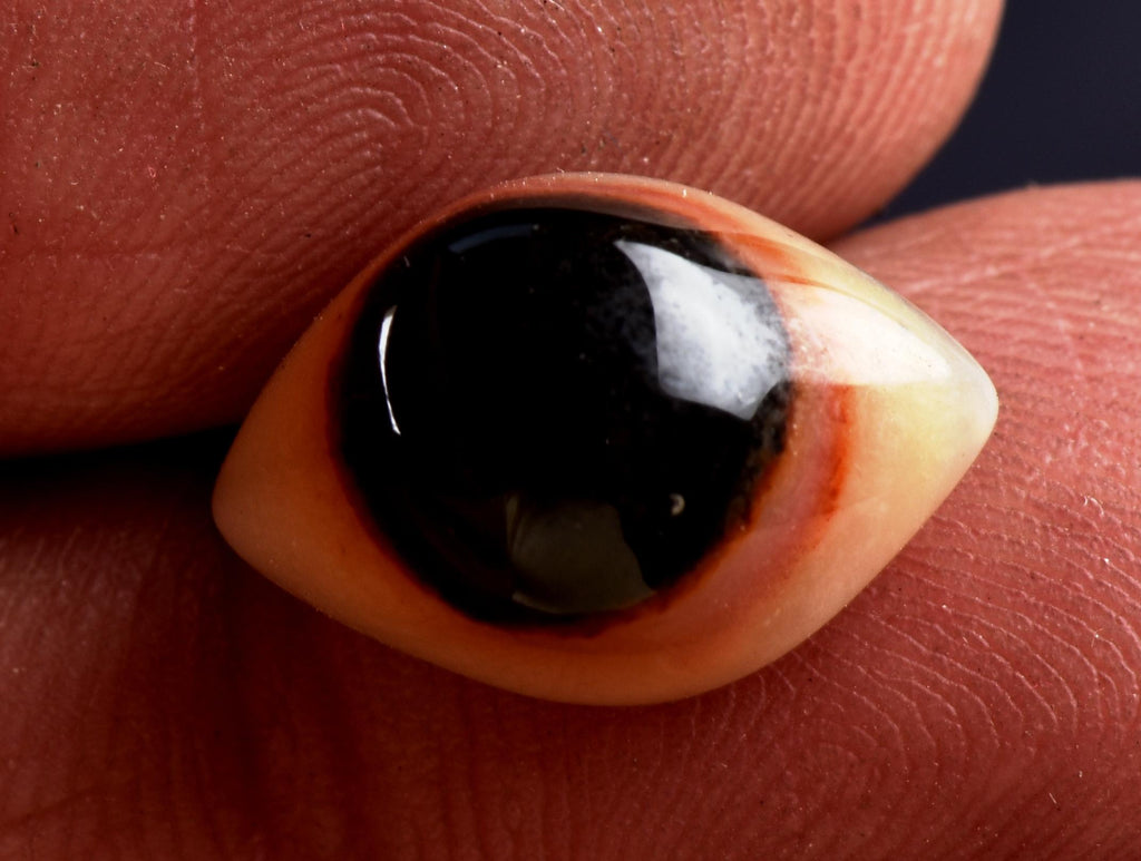 Rare Mystic rare  Sulemani soloman ring stone natural  ''evil eye'' stone  shaman protection#7272