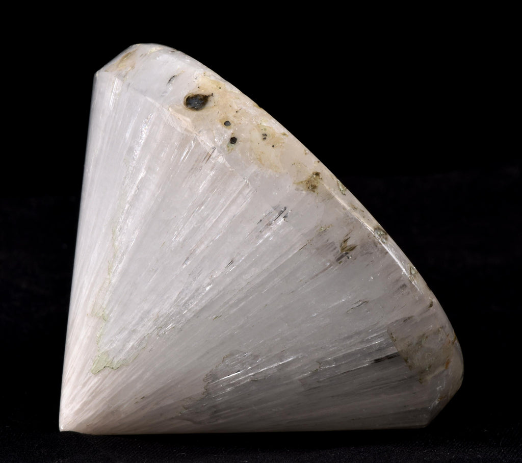 Scolecite cone pyramid improving relationships,  stabilizing  networking with people.third eye meditation synergy 12 crystal   # 7549