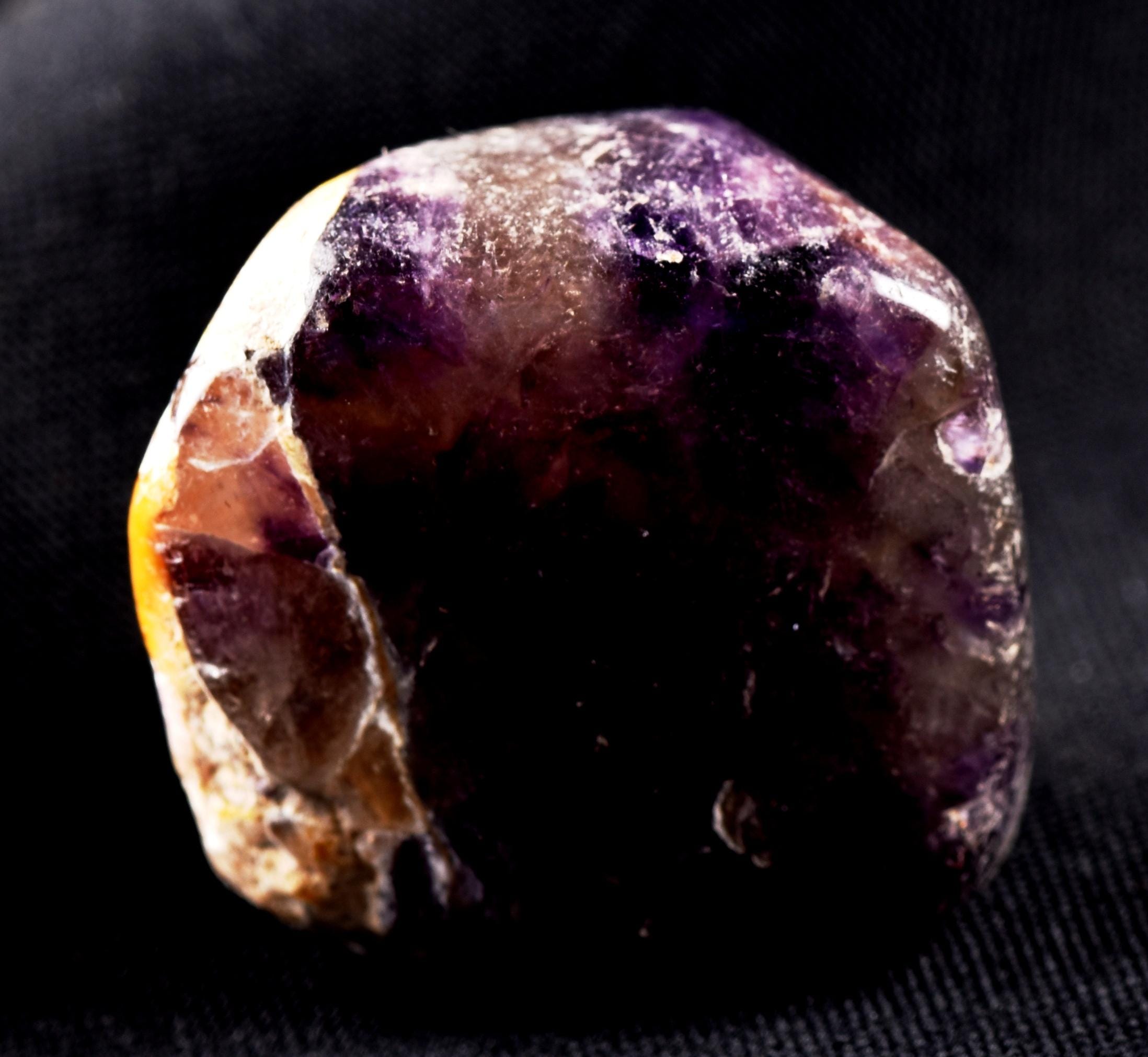 super seven melody stone  free form tumble  cell regeneration,negative ion generation  #7365