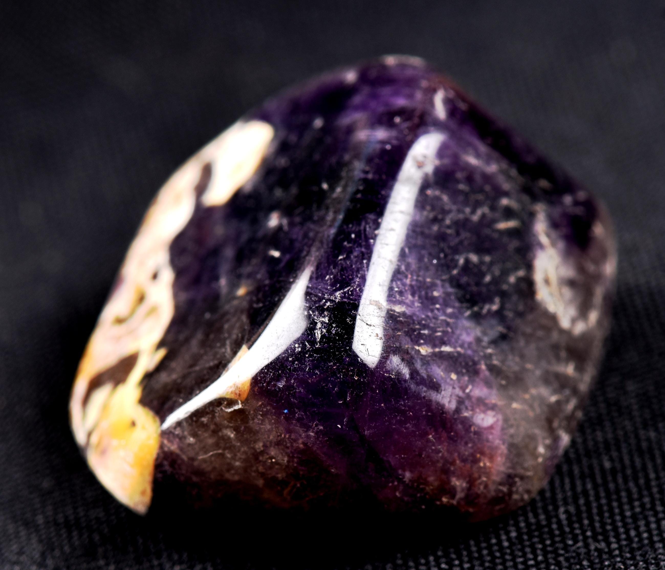 super seven melody stone  free form tumble  cell regeneration,negative ion generation  #7365