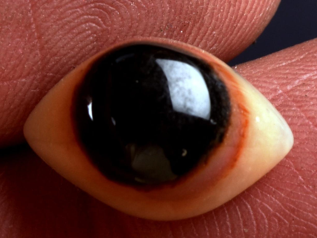 Rare Mystic rare  Sulemani soloman ring stone natural  ''evil eye'' stone  shaman protection#7272