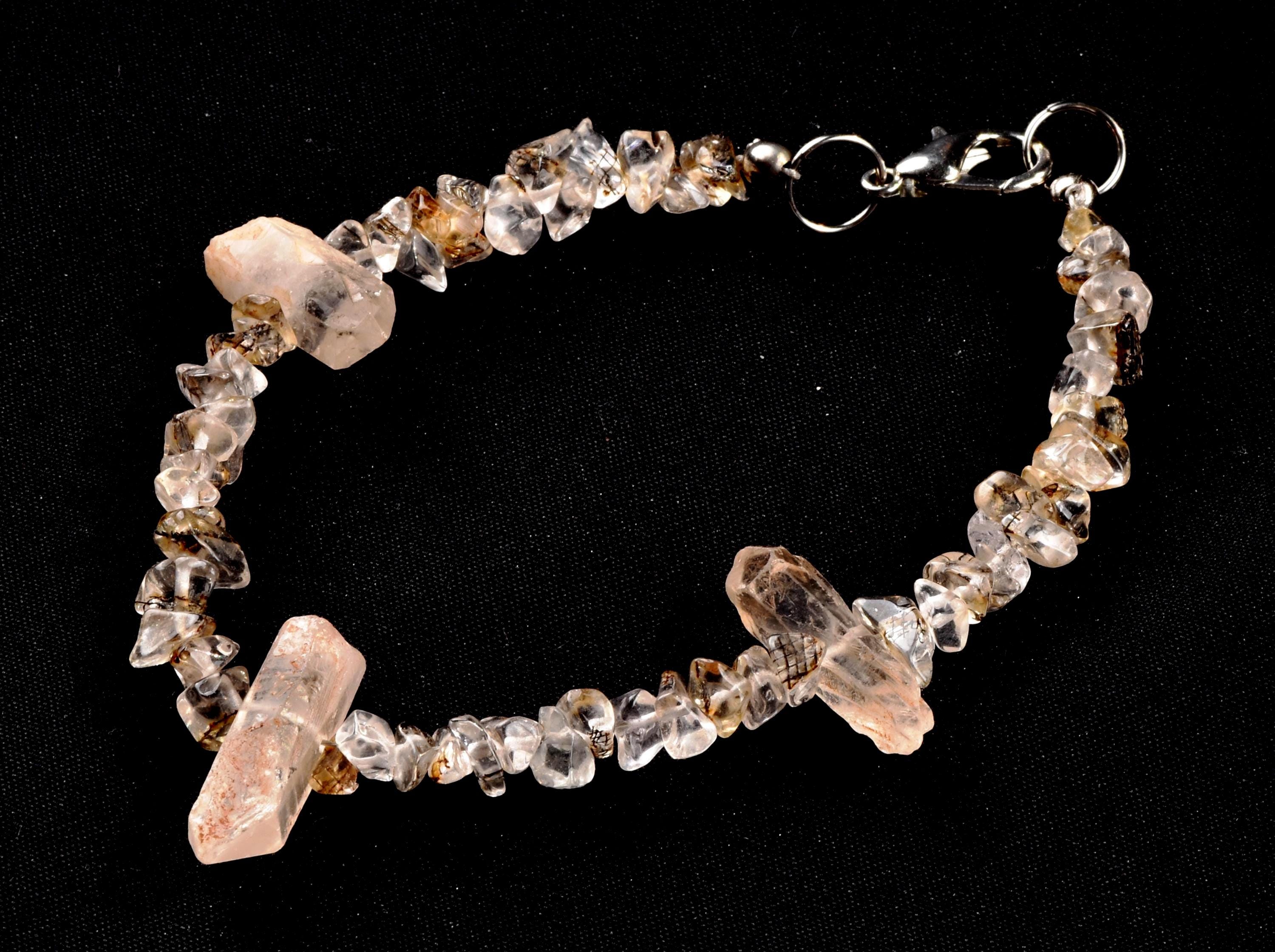 Satyaloka   with himalayan miniature crystal bracelet  synergy 12  #6841
