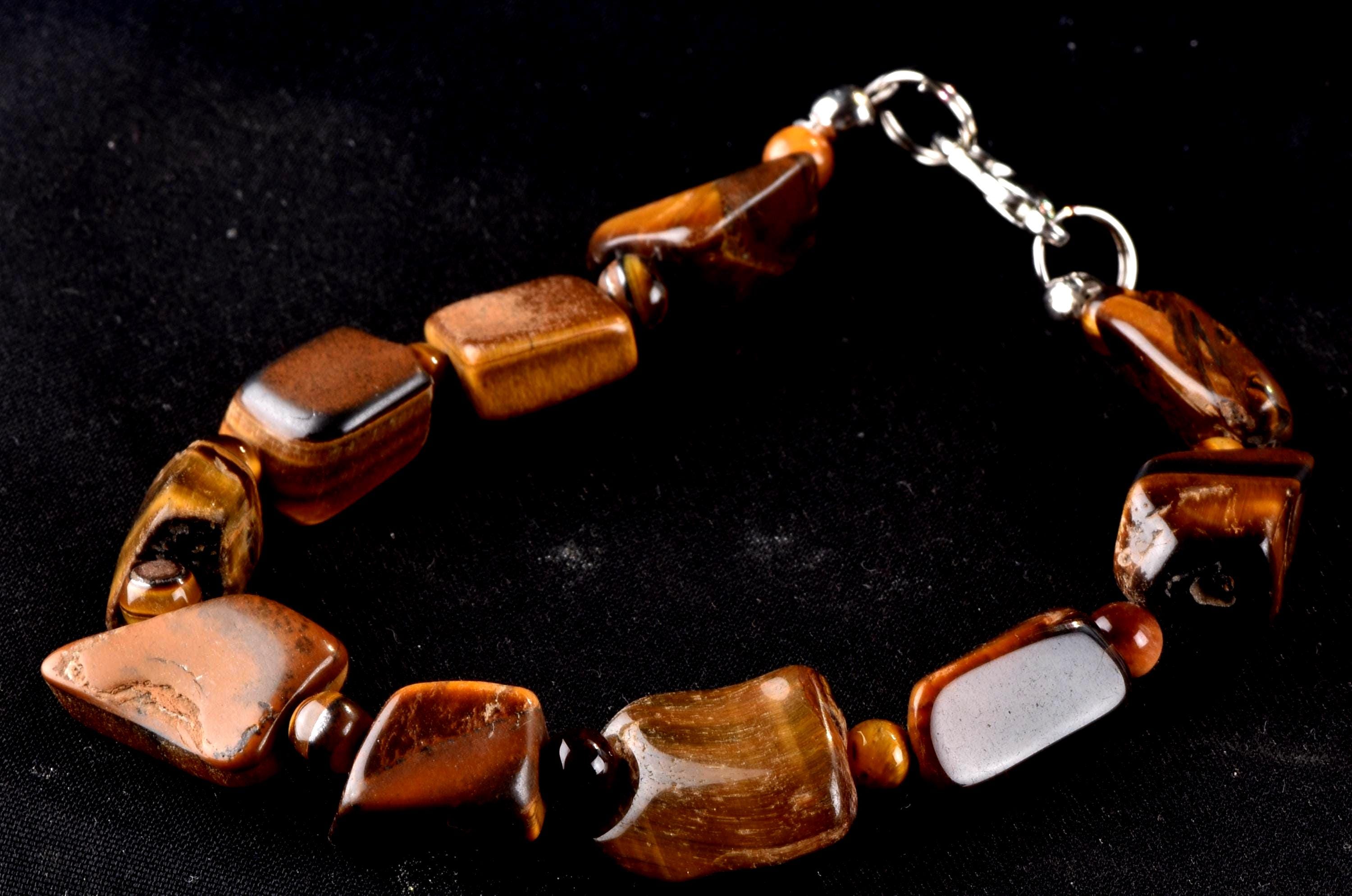 tiger eye  bracelet  self-confidence   motivation heal relationship # 6832