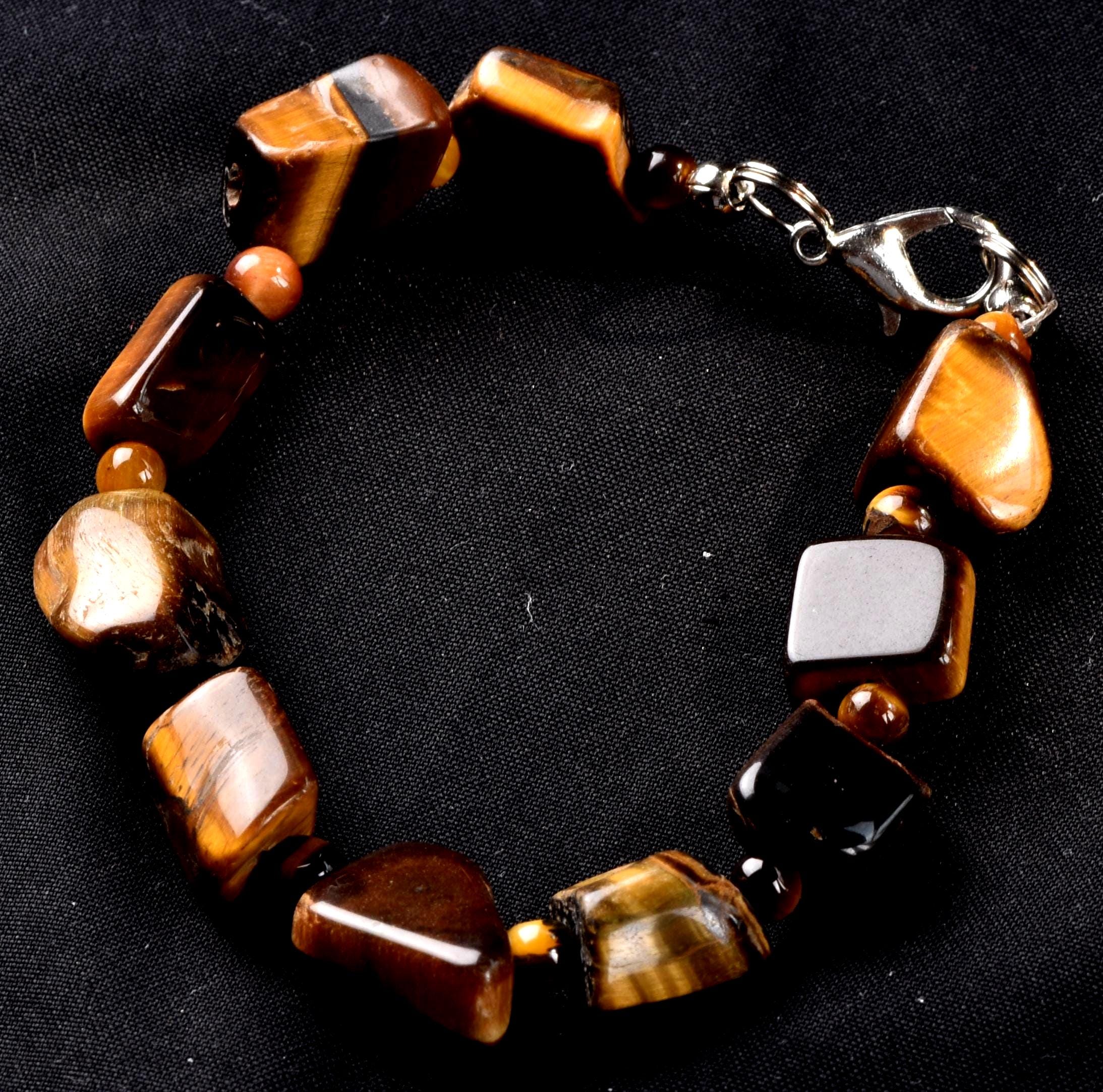tiger eye  bracelet  self-confidence   motivation heal relationship # 6832