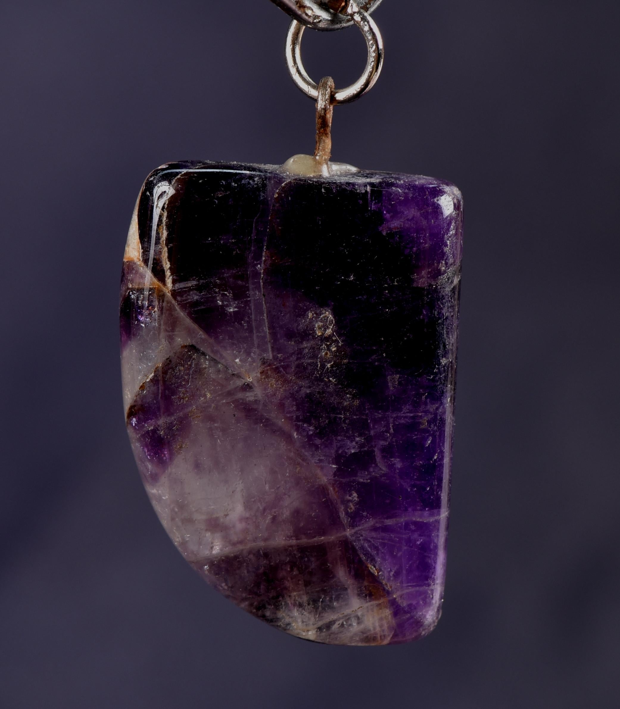 Super seven melody stone  chevron   pendant  psychic abilities spiritual elevation   7651
