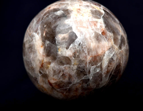 chatoyant Moon stone sphere  inner growth peace and strength. #6735