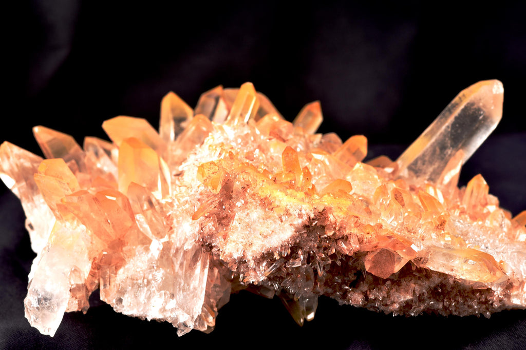 Flower Of Life Himalayan  pink/gold Quartz | Communication  Between Worlds | Powerful Healing Crystal Energy Amplifier Unique 7715