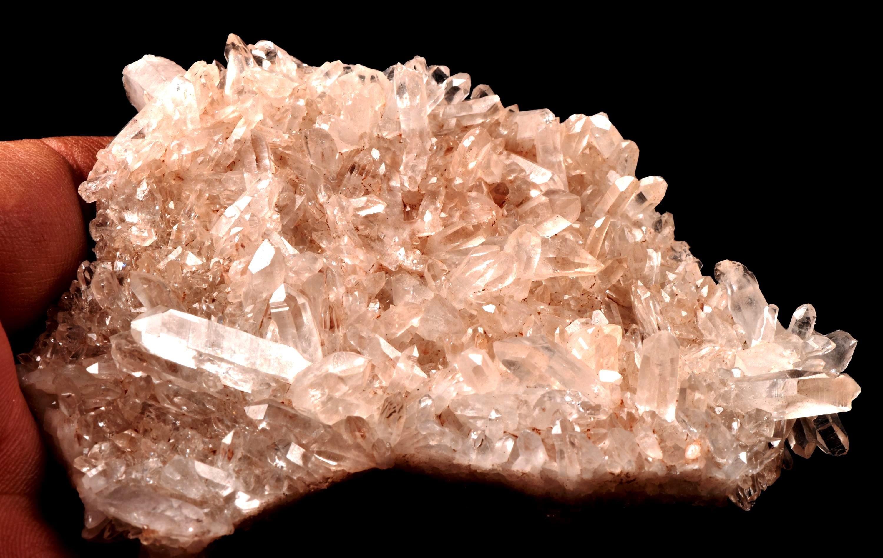 Himalayan  pink floater holistic stimulate inspiration, love ,heart chakra healing, gift crystal #7722