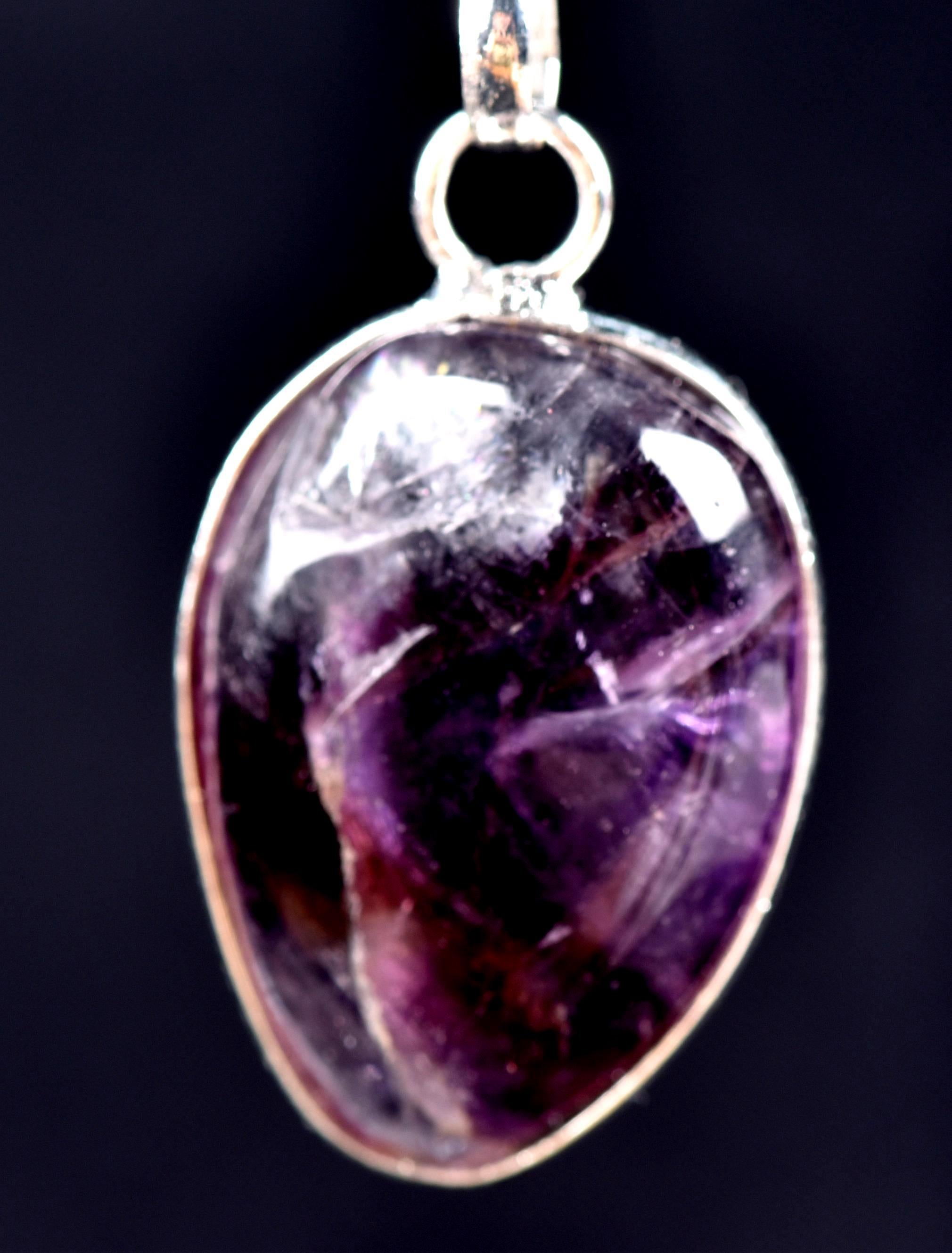 Super seven melody stone  chevron   pendant  psychic abilities spiritual elevation   7732
