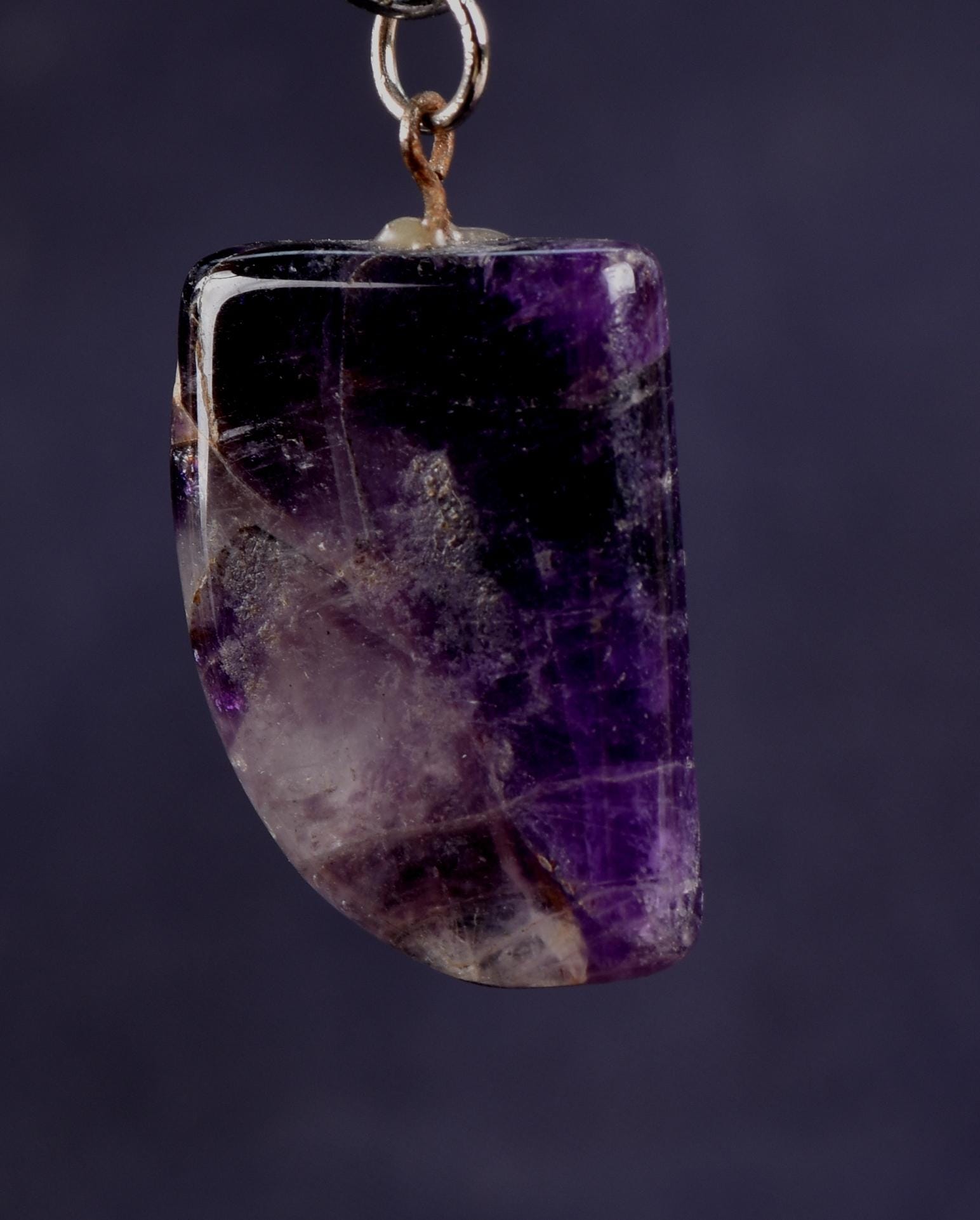 Super seven melody stone  chevron   pendant  psychic abilities spiritual elevation   7651