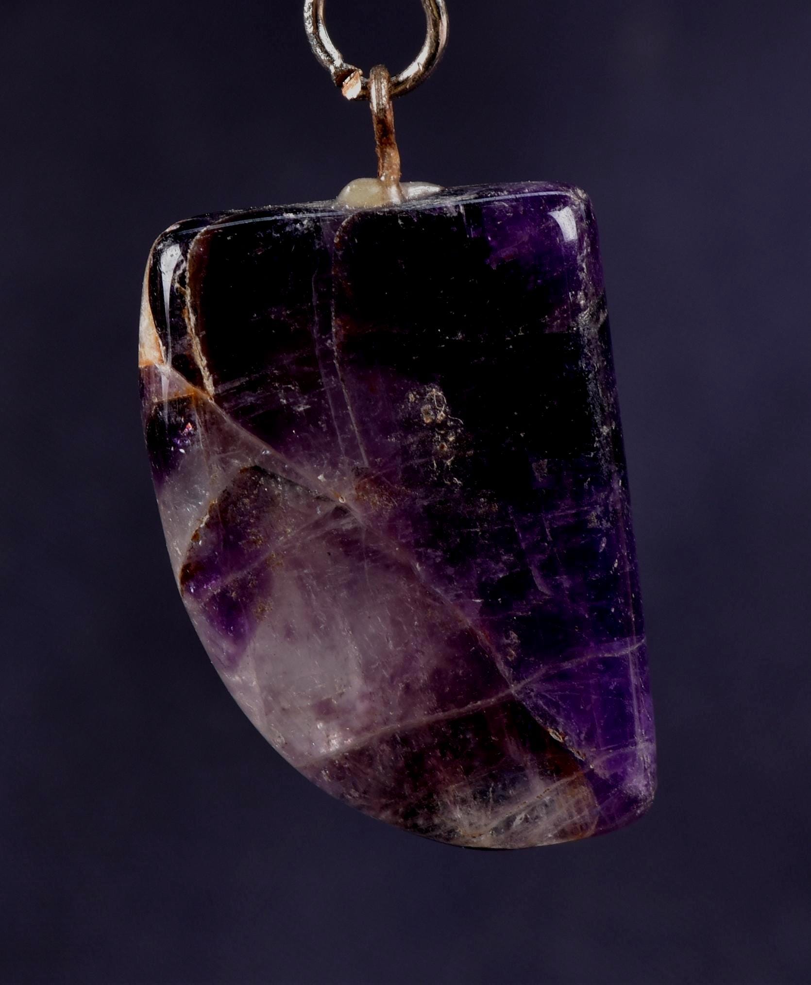 Super seven melody stone  chevron   pendant  psychic abilities spiritual elevation   7651