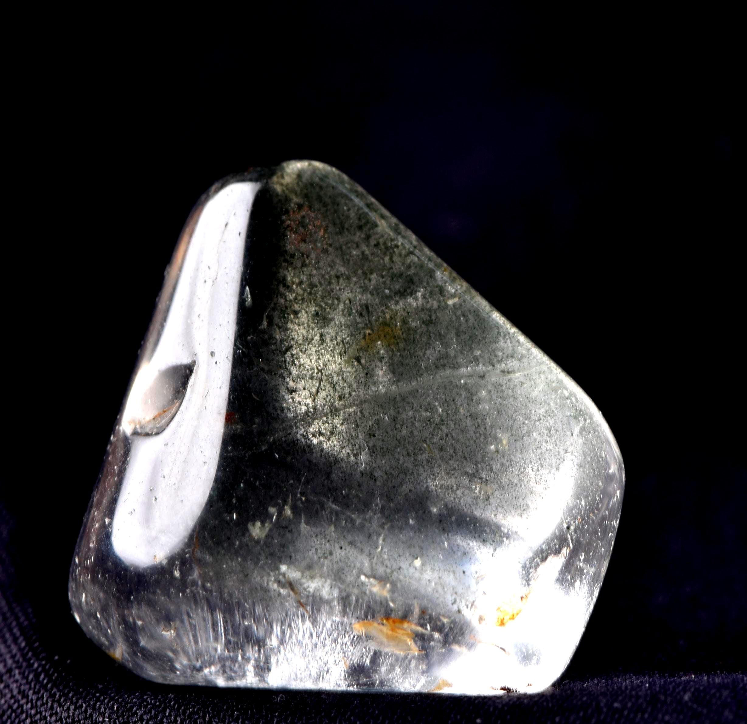 Himalayan green Phantom Chlorite  rainbow crystal   Himalayan wisdom # 7660