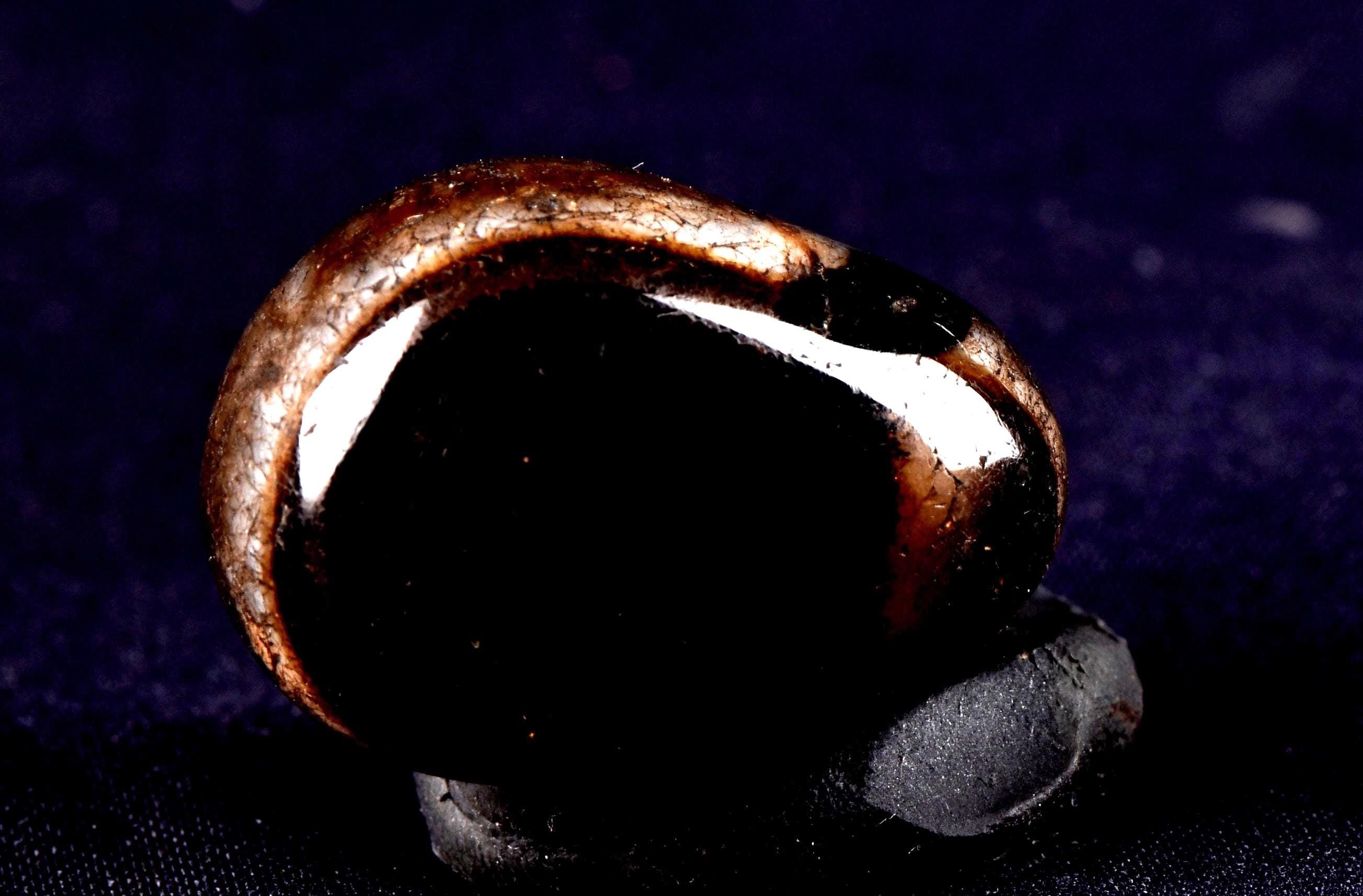 Rare old Mystic Sulemani  stone  bhaisajyaguru soloman stone evil eye shaman protection reach patina  #7685