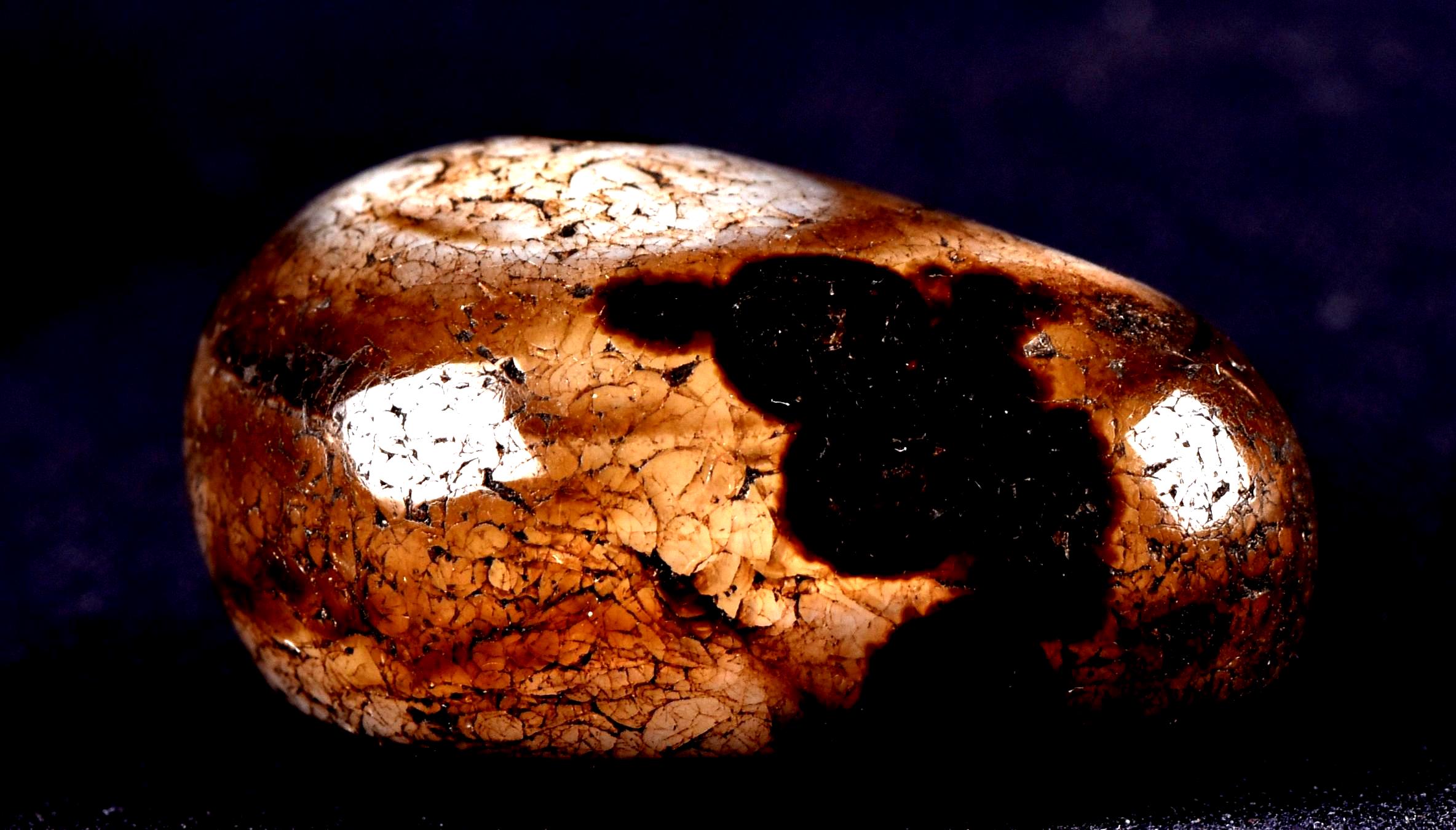 Rare old Mystic Sulemani  stone  bhaisajyaguru soloman stone evil eye shaman protection reach patina  #7685