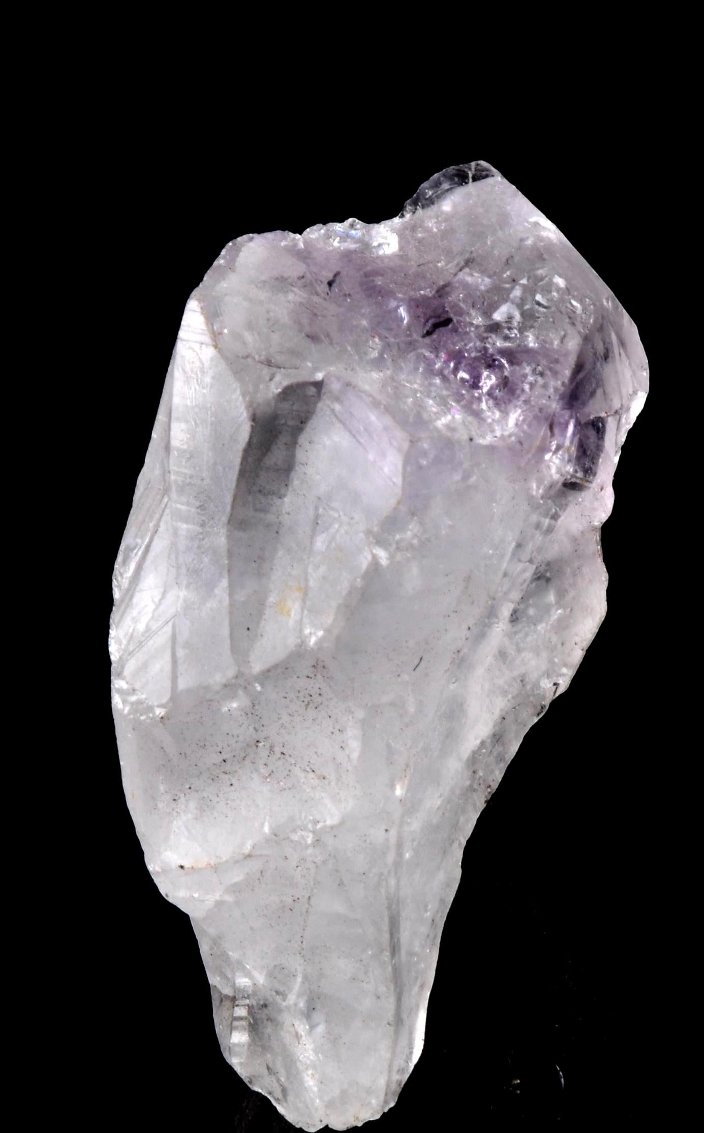 Satyaloka   quartz with amethyst hue  High frequency synergy 12 healing  bliss crystal    #7555