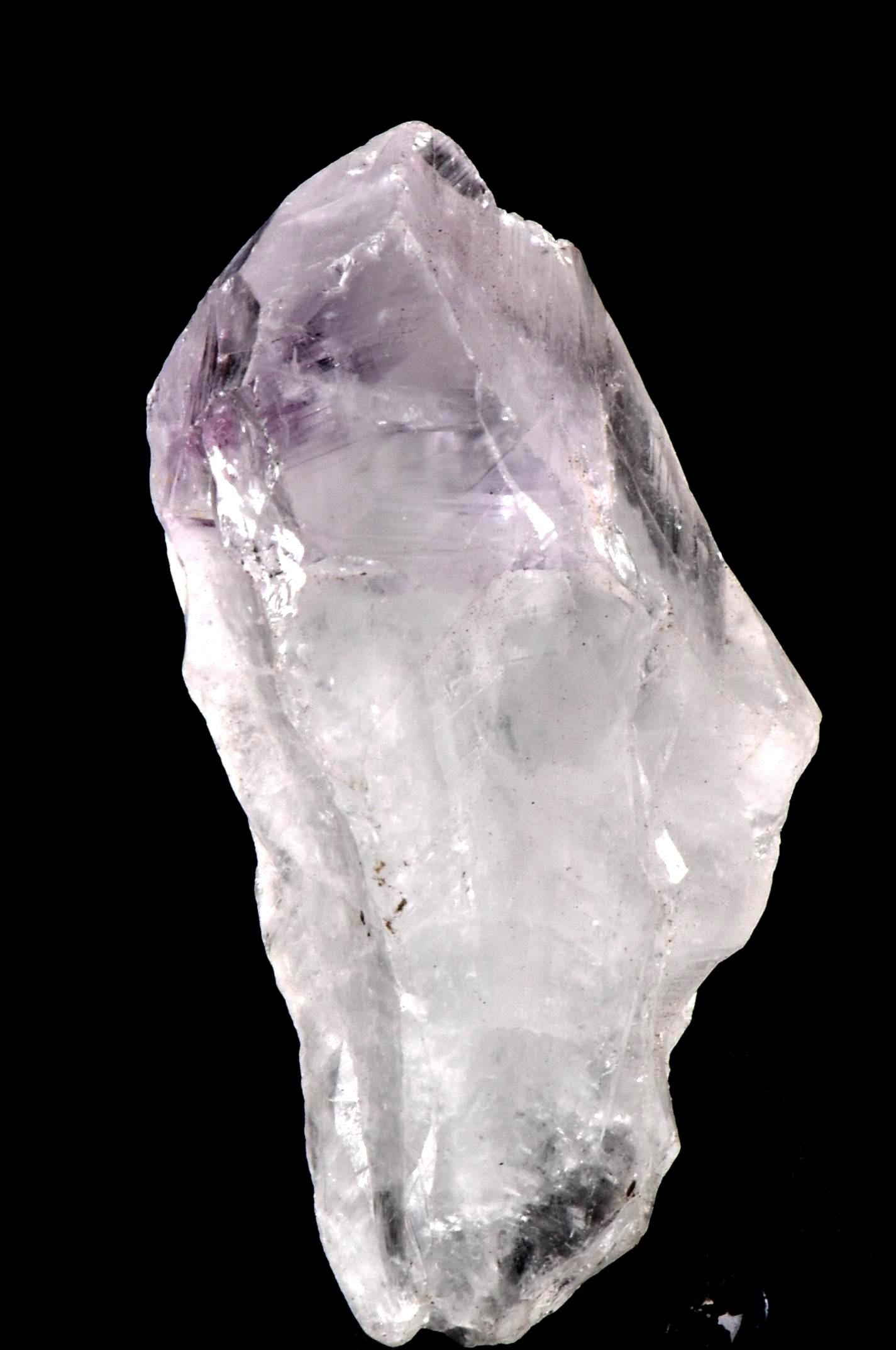 Satyaloka   quartz with amethyst hue  High frequency synergy 12 healing  bliss crystal    #7555