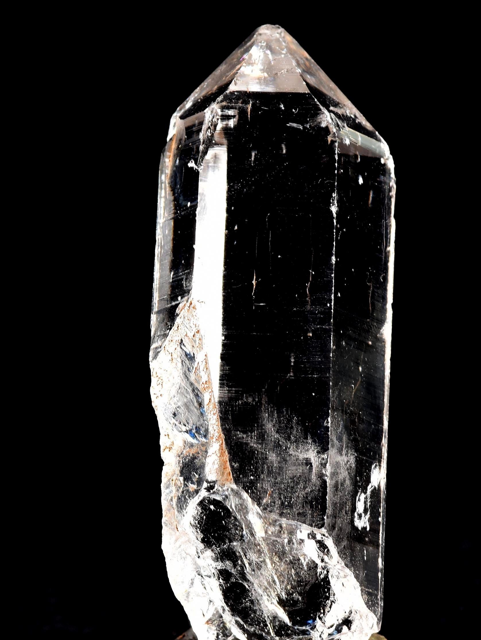 Himalayan  High Frequency Very Powerful  silver lemurian quartz rainbows keys, devic kingdom ancient wisdom #7523