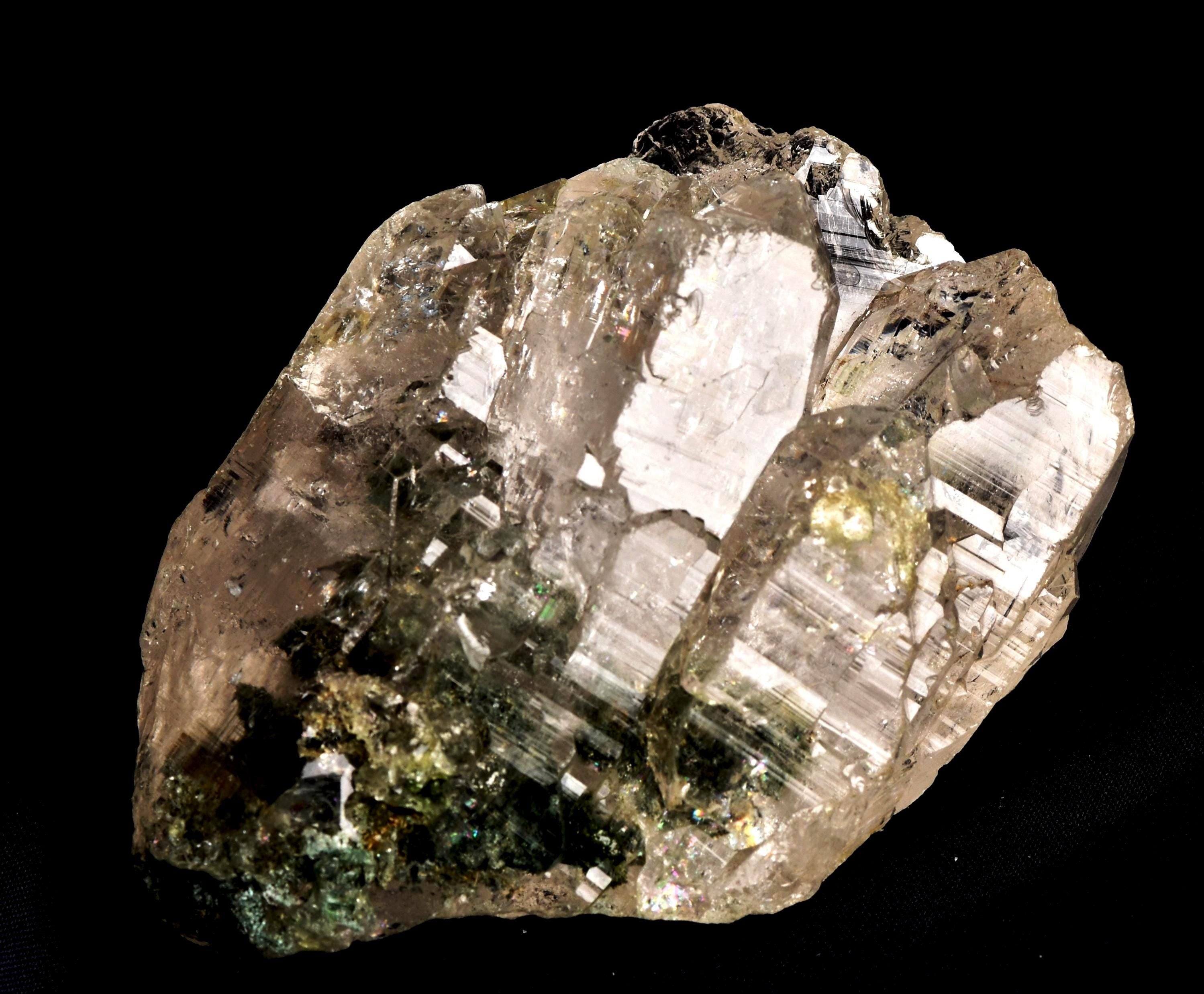 Himalayan green chlorite  flower alien   purifying, detoxifying cleanse the aura, chakras and energy meridians shaman   7637