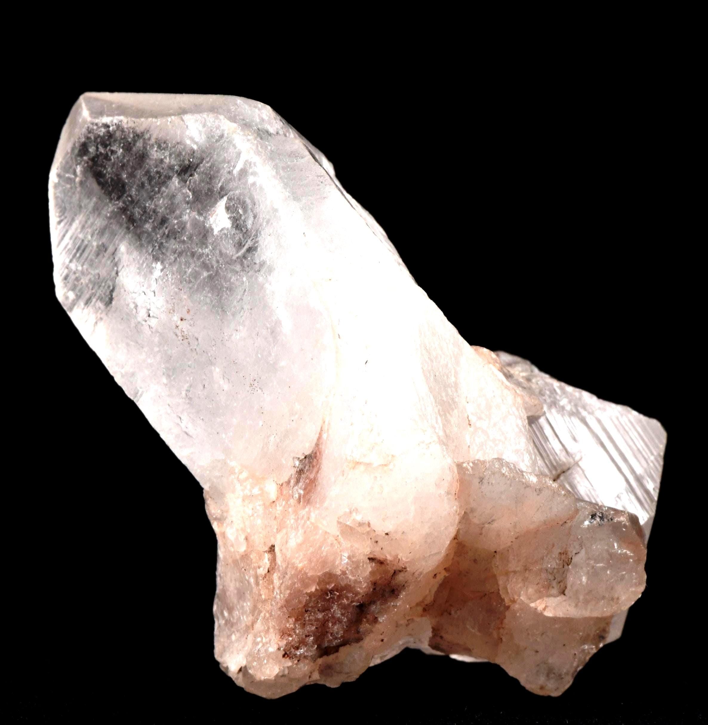 Flower Of Life Himalayan  Quartz | Communication  Between Worlds | Powerful Healing Crystal Energy Amplifier Unique 7579