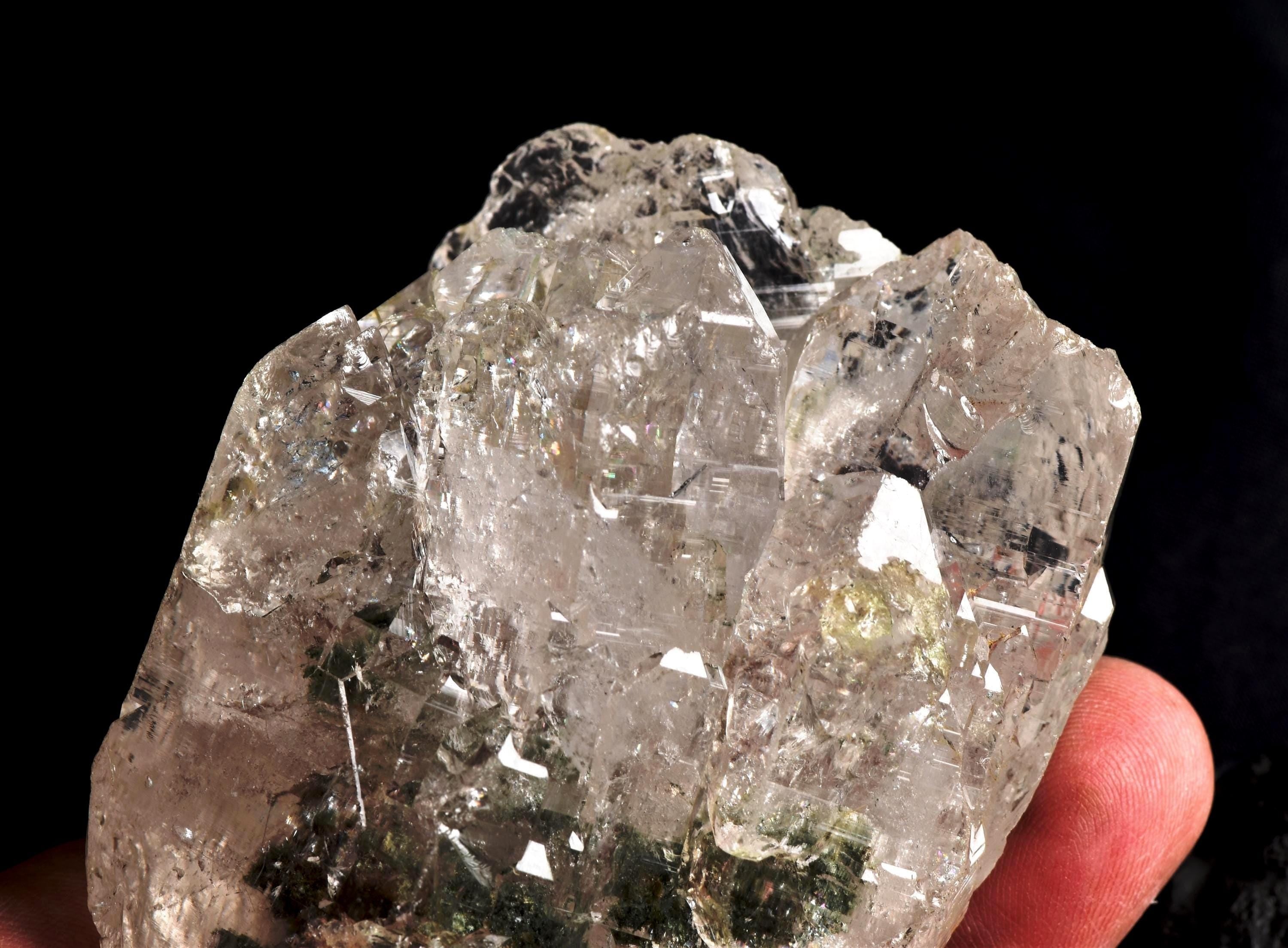 Himalayan green chlorite  flower alien   purifying, detoxifying cleanse the aura, chakras and energy meridians shaman   7637
