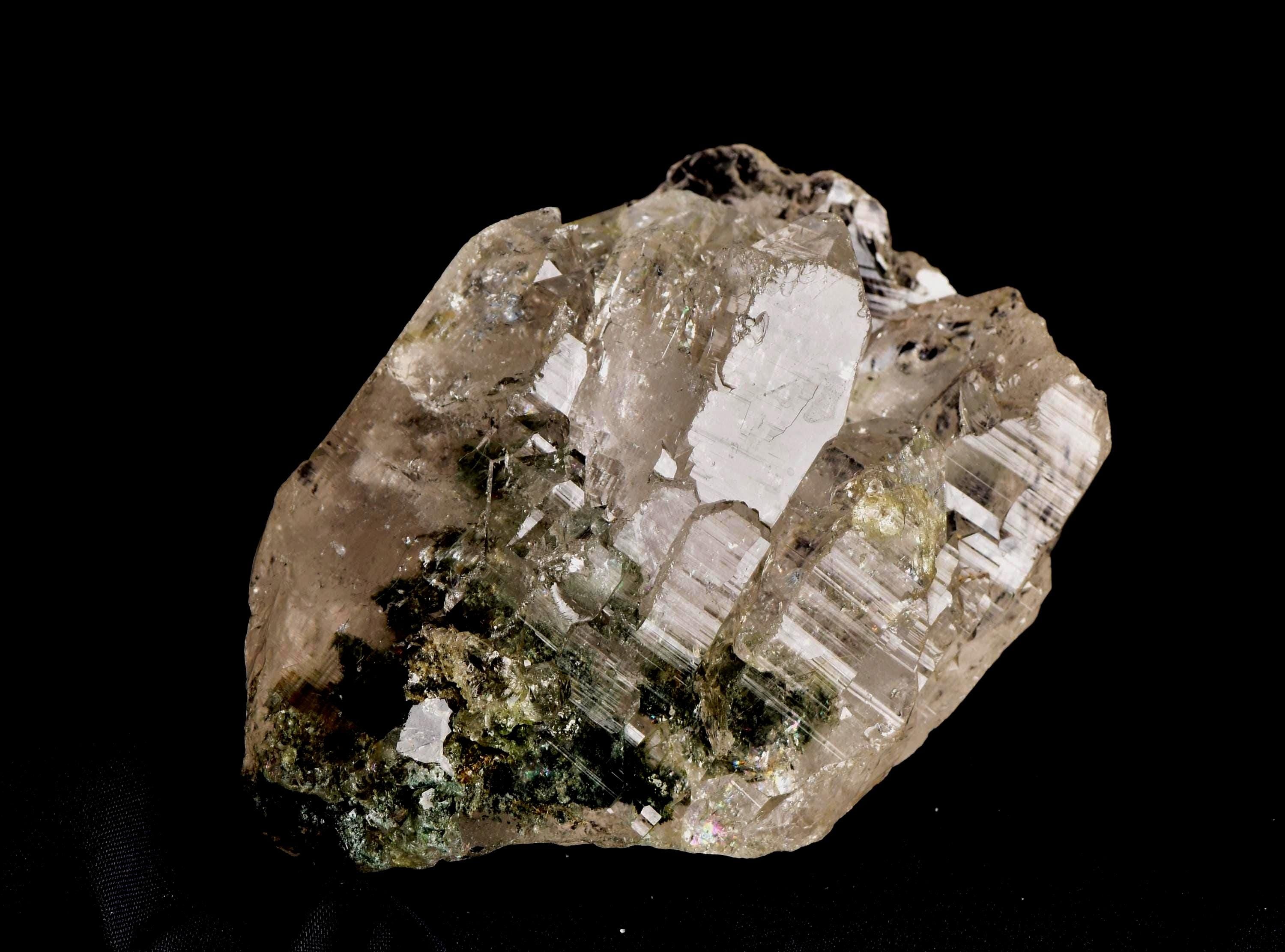 Himalayan green chlorite  flower alien   purifying, detoxifying cleanse the aura, chakras and energy meridians shaman   7637