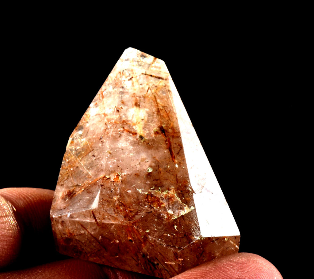 Golden  rutile  mystic free form cleans aura,scrying,spiritual inspiration   #7592