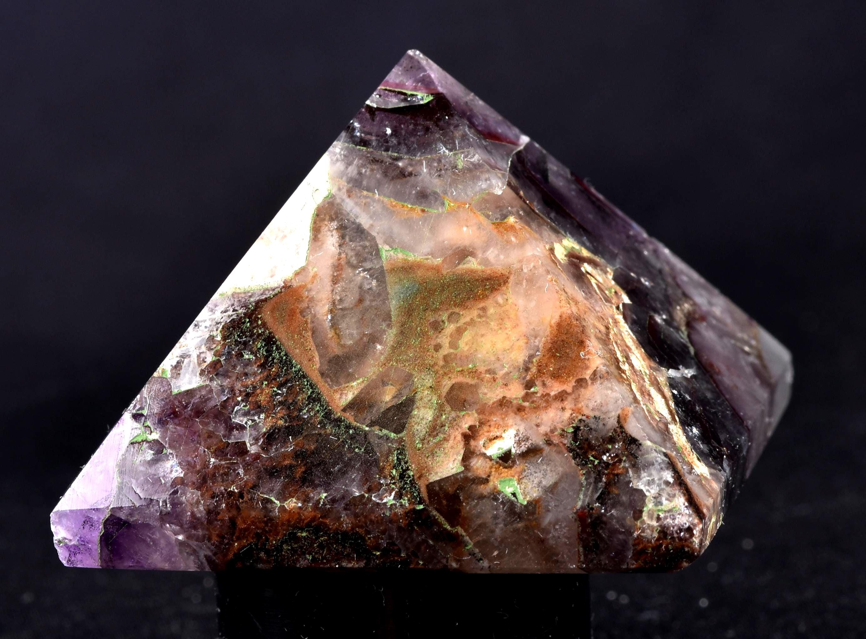 Super seven melody stone  chevron   pyramid  psychic abilities spiritual elevation #7867