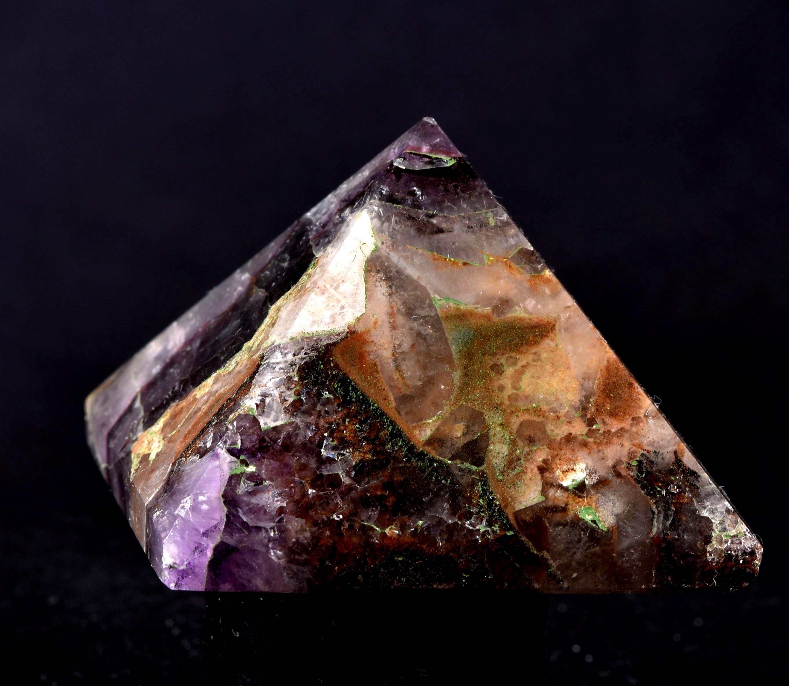 Super seven melody stone  chevron   pyramid  psychic abilities spiritual elevation #7867