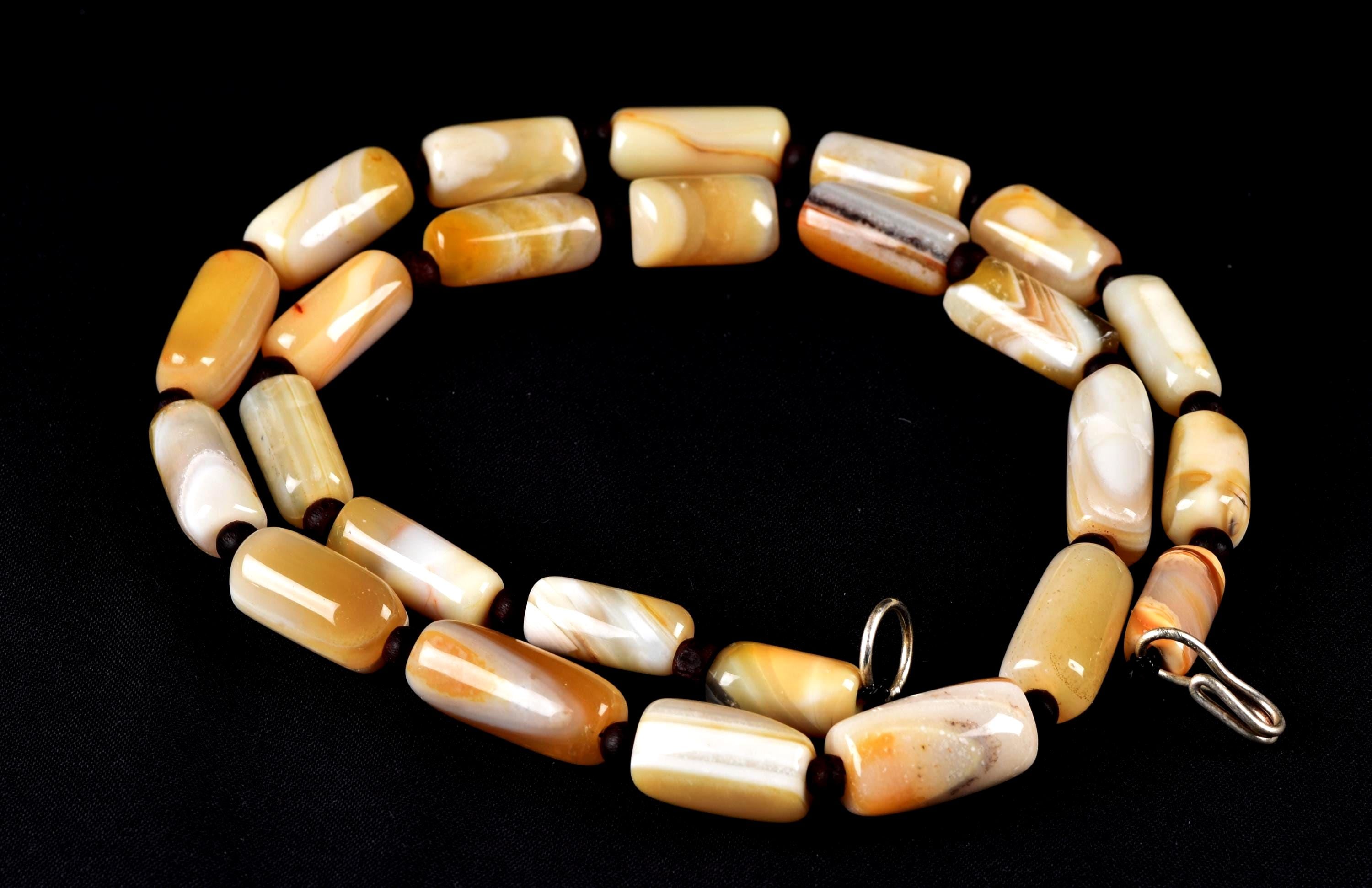 mystical  white Sulemani  bhaisajyaguru  necklace shaman protection good luck  #7894