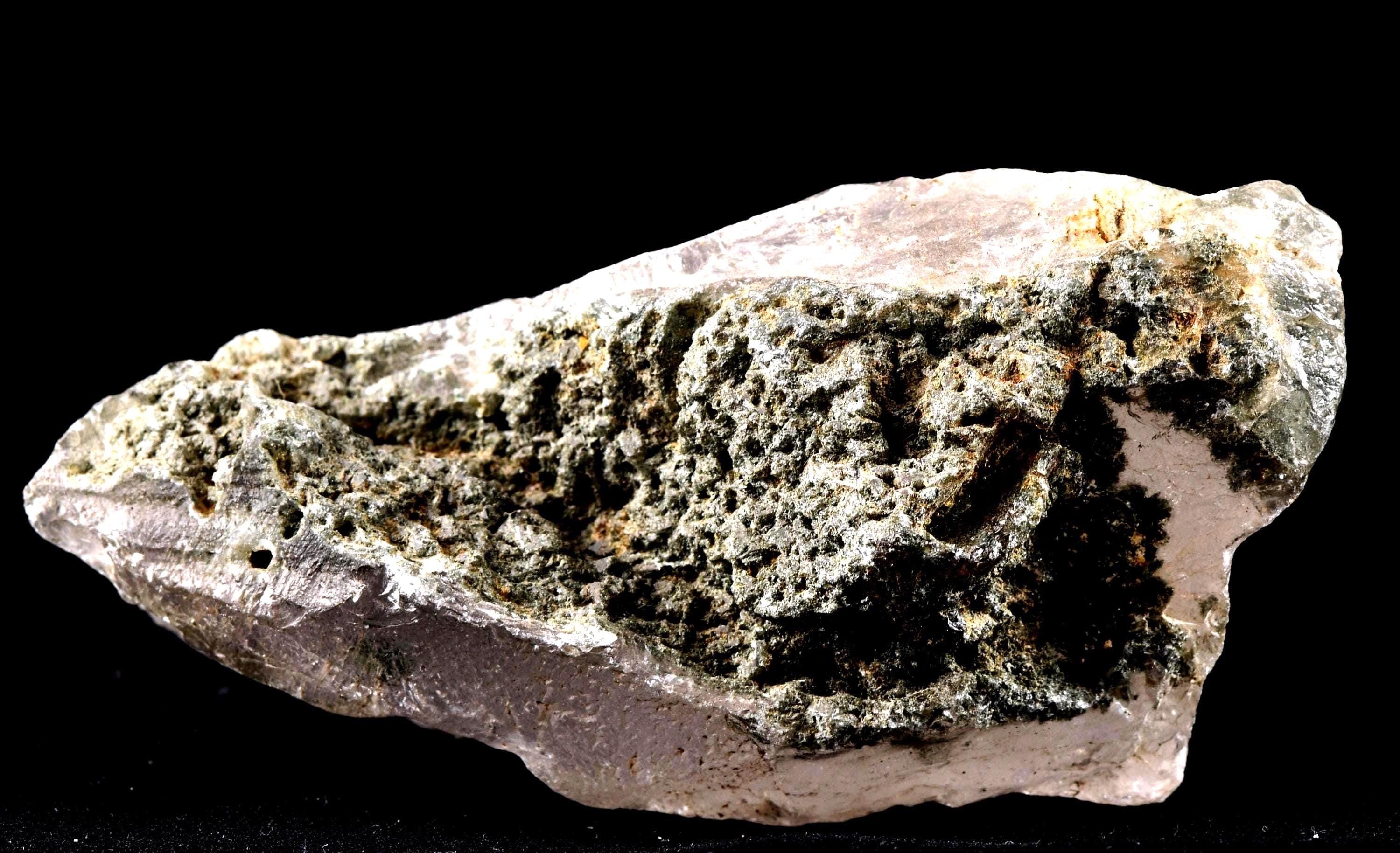 Himalayan green chlorite growth interference ice  Nirvana quartz  ancient wisdom#7572