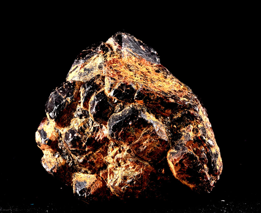 Garnet pointed Rough nugget natural  gem cluster vitality and stamina  7192