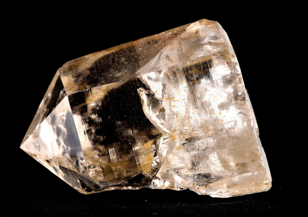 Himalayan smoky bernacle quartz  rainbow genrator with devic windows ancient  wisdom.#7913