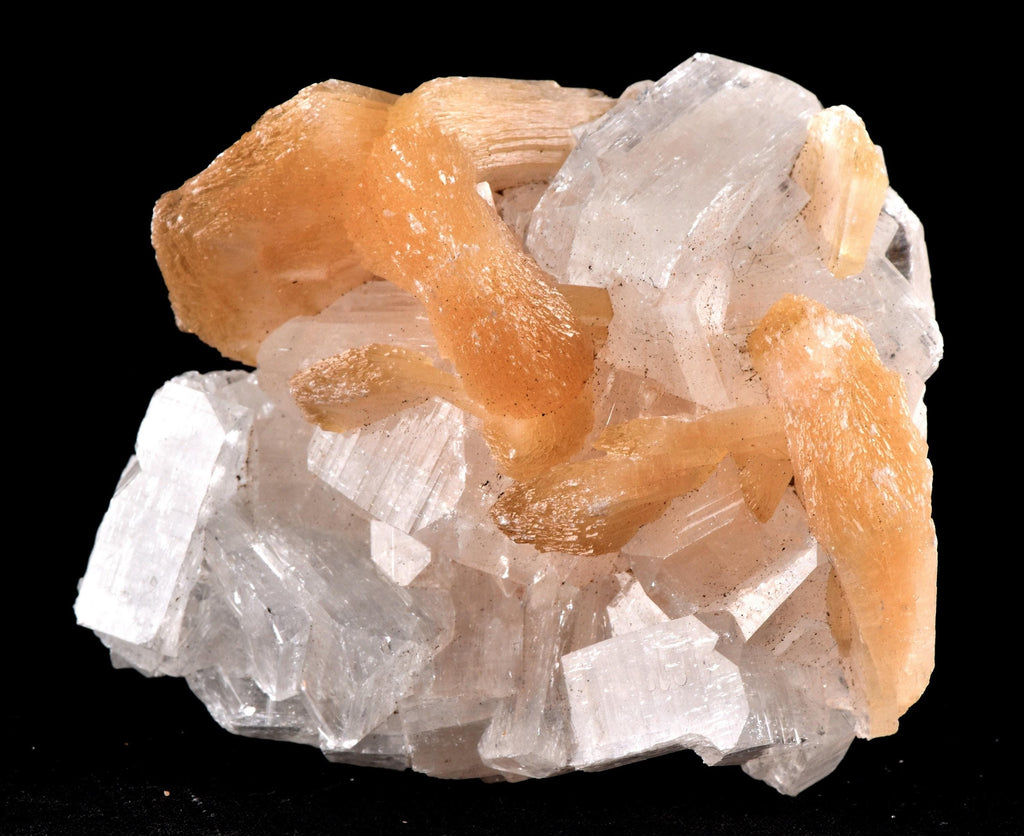 sparkling Apophyllite with stilbite   psychic direction and guidance #7916