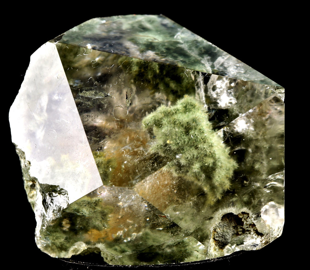 Himalayan green chlorite phantom  flower  purifying, detoxifying cleanse the aura, chakras and energy meridians  Himalayan wisdom   7871