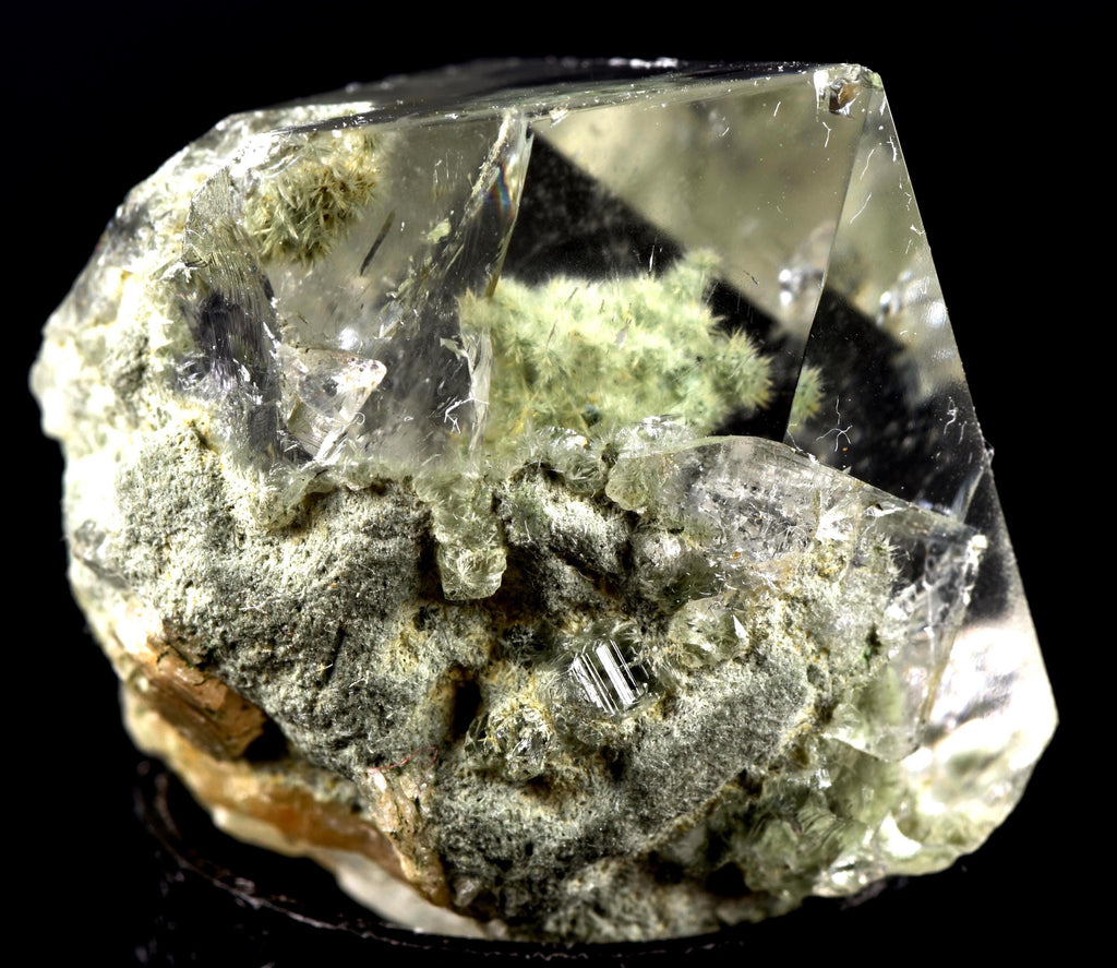 Himalayan green chlorite phantom  flower  purifying, detoxifying cleanse the aura, chakras and energy meridians  Himalayan wisdom   7871