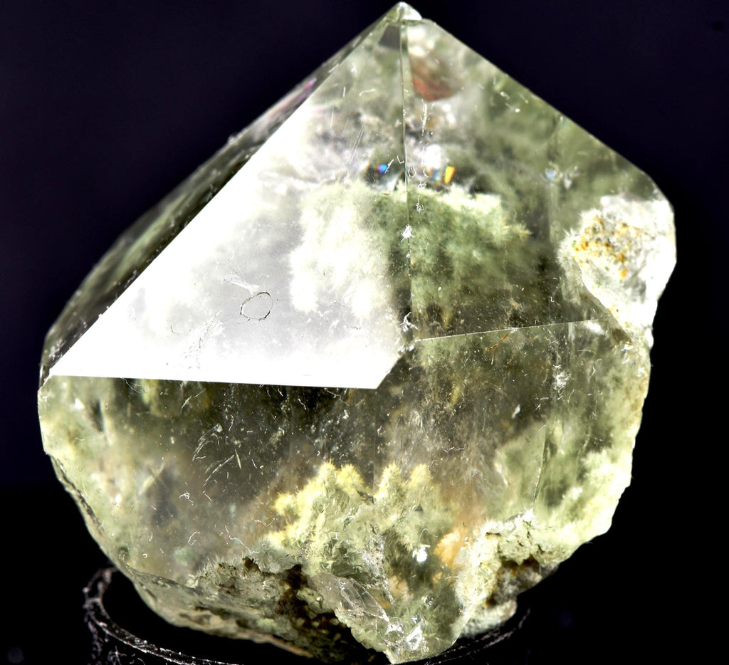 Himalayan green chlorite phantom  flower  purifying, detoxifying cleanse the aura, chakras and energy meridians  Himalayan wisdom   7871