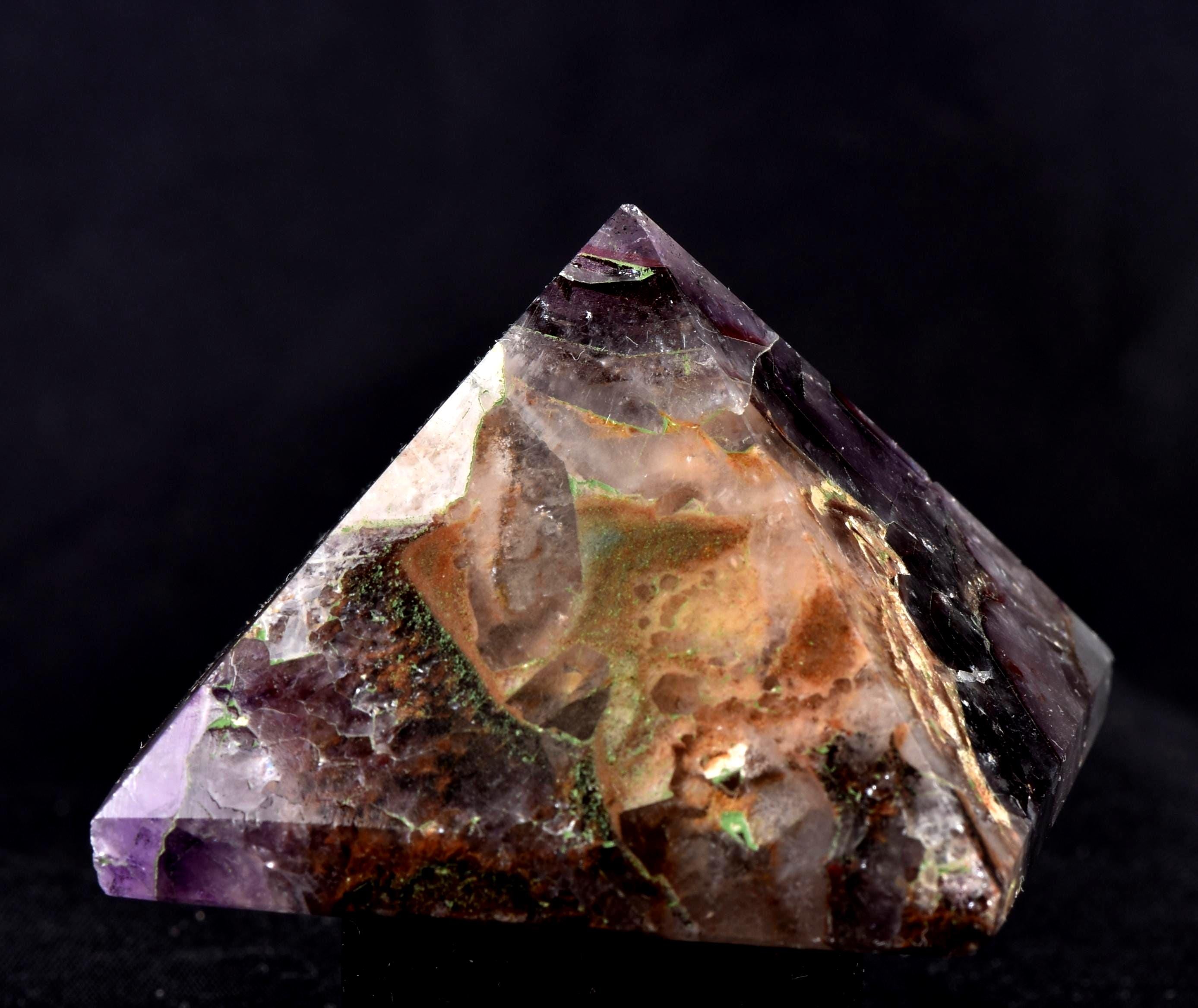 Super seven melody stone  chevron   pyramid  psychic abilities spiritual elevation #7867
